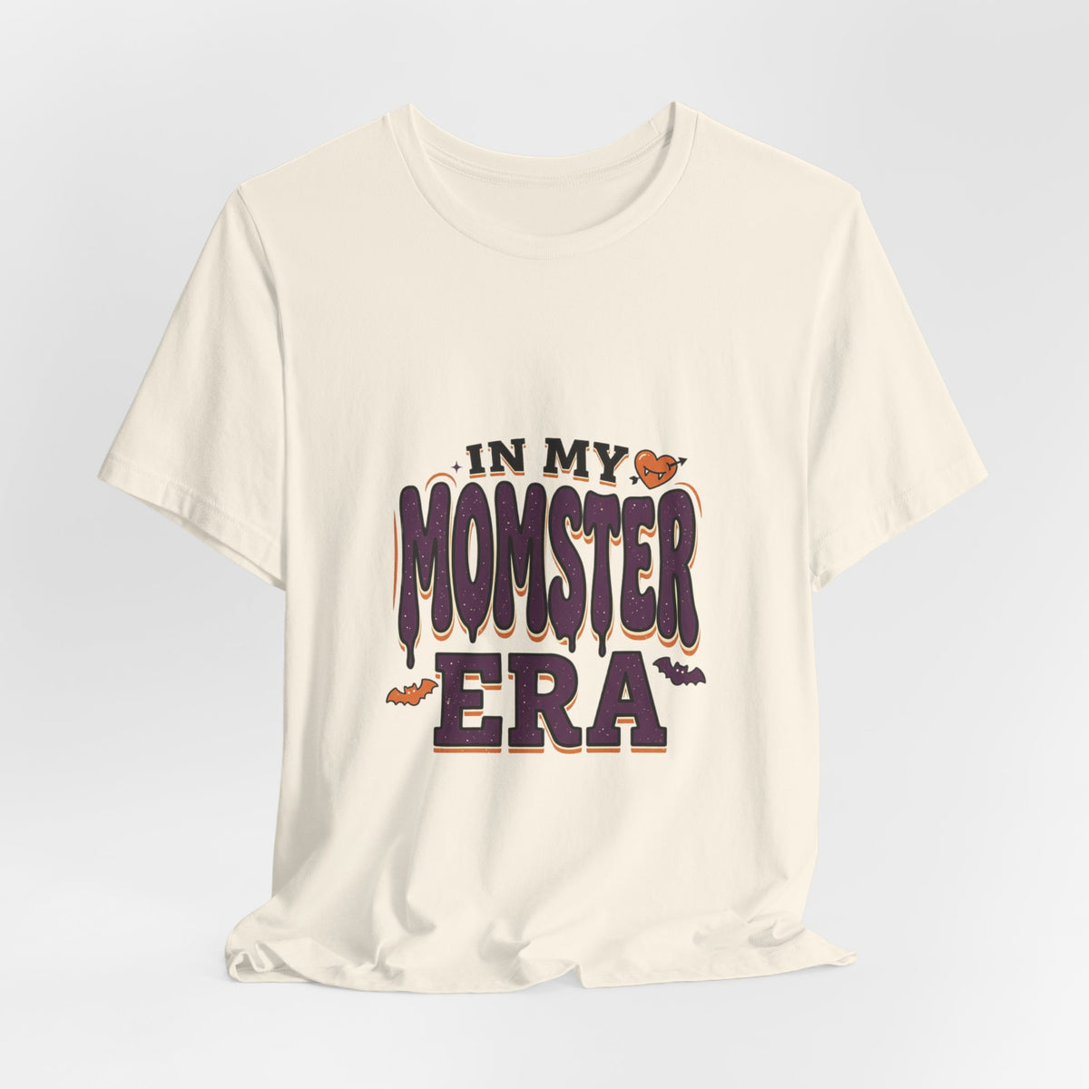 Momster Era Tee | Halloween mom shirt, spooky typography, bats