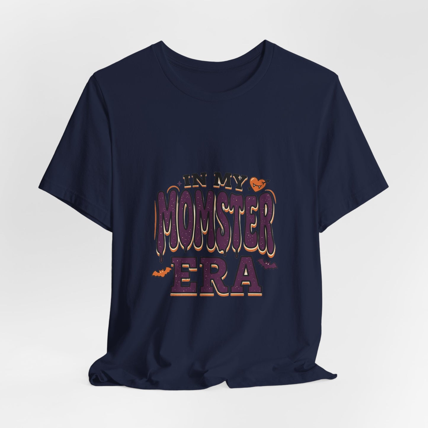 Momster Era Tee | Halloween mom shirt, spooky typography, bats