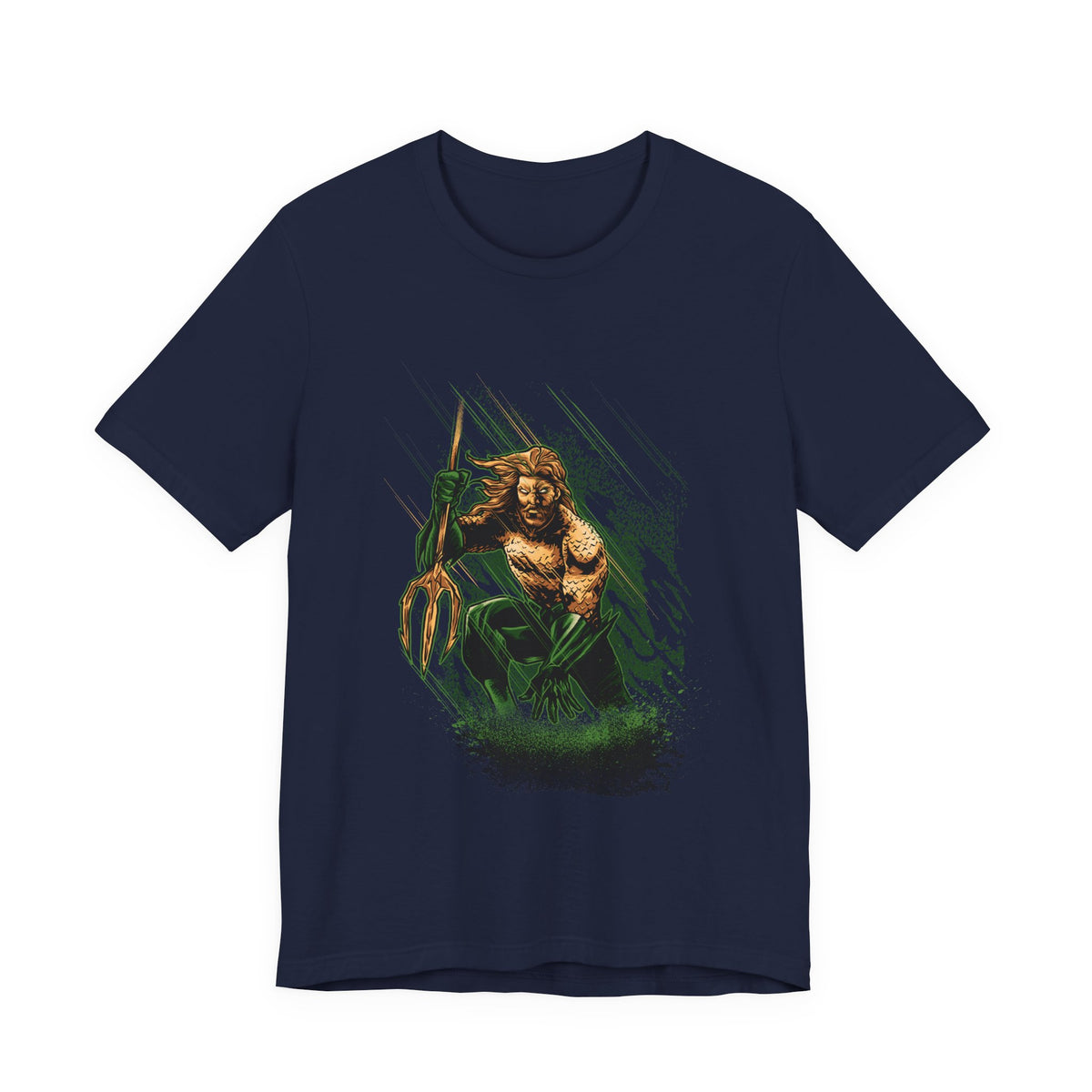 Aquaman Vintage Graphic Tee — Trident Hero Comic Shirt