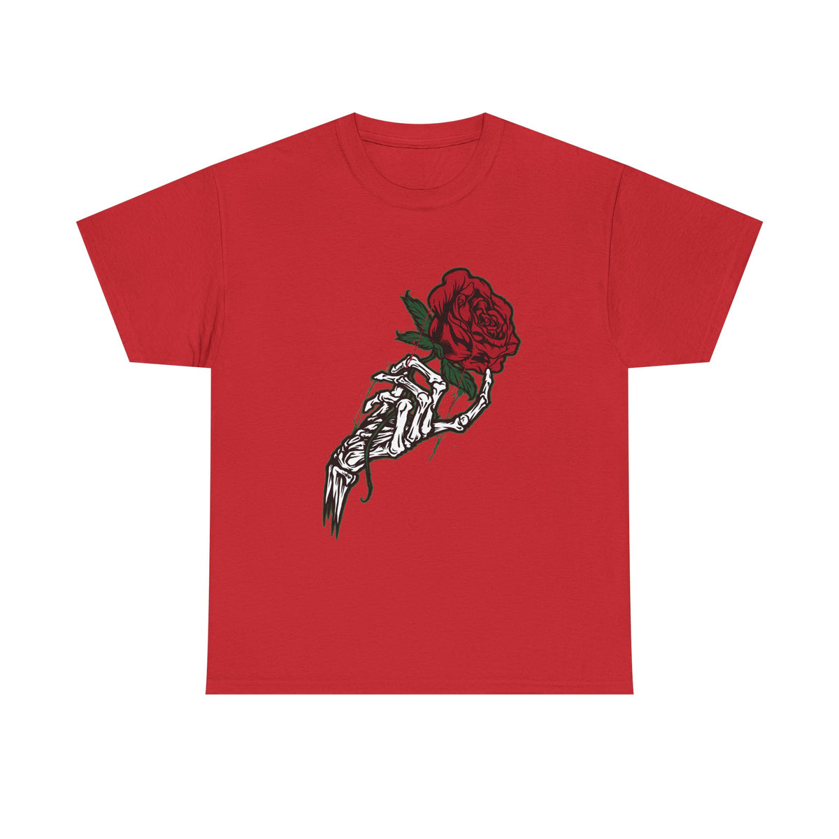 Rose & Skeleton Hand Tee-Alternative