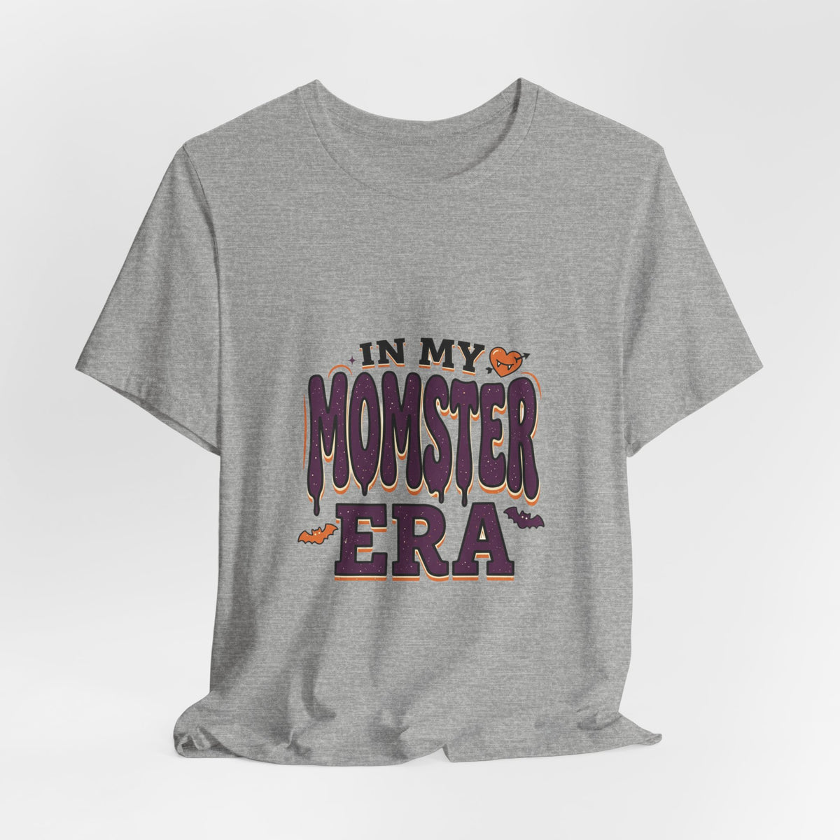 Momster Era Tee | Halloween mom shirt, spooky typography, bats