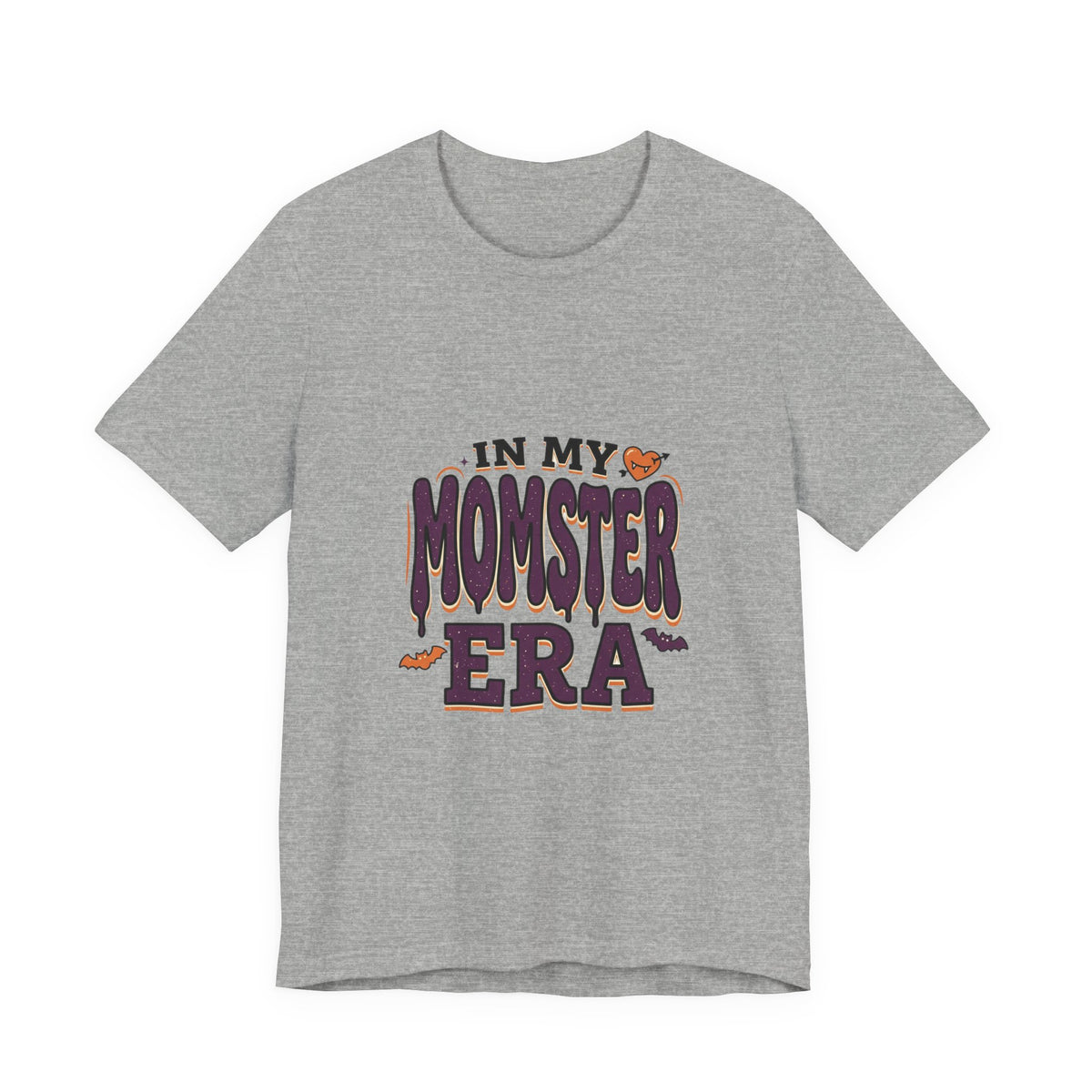 Momster Era Tee | Halloween mom shirt, spooky typography, bats
