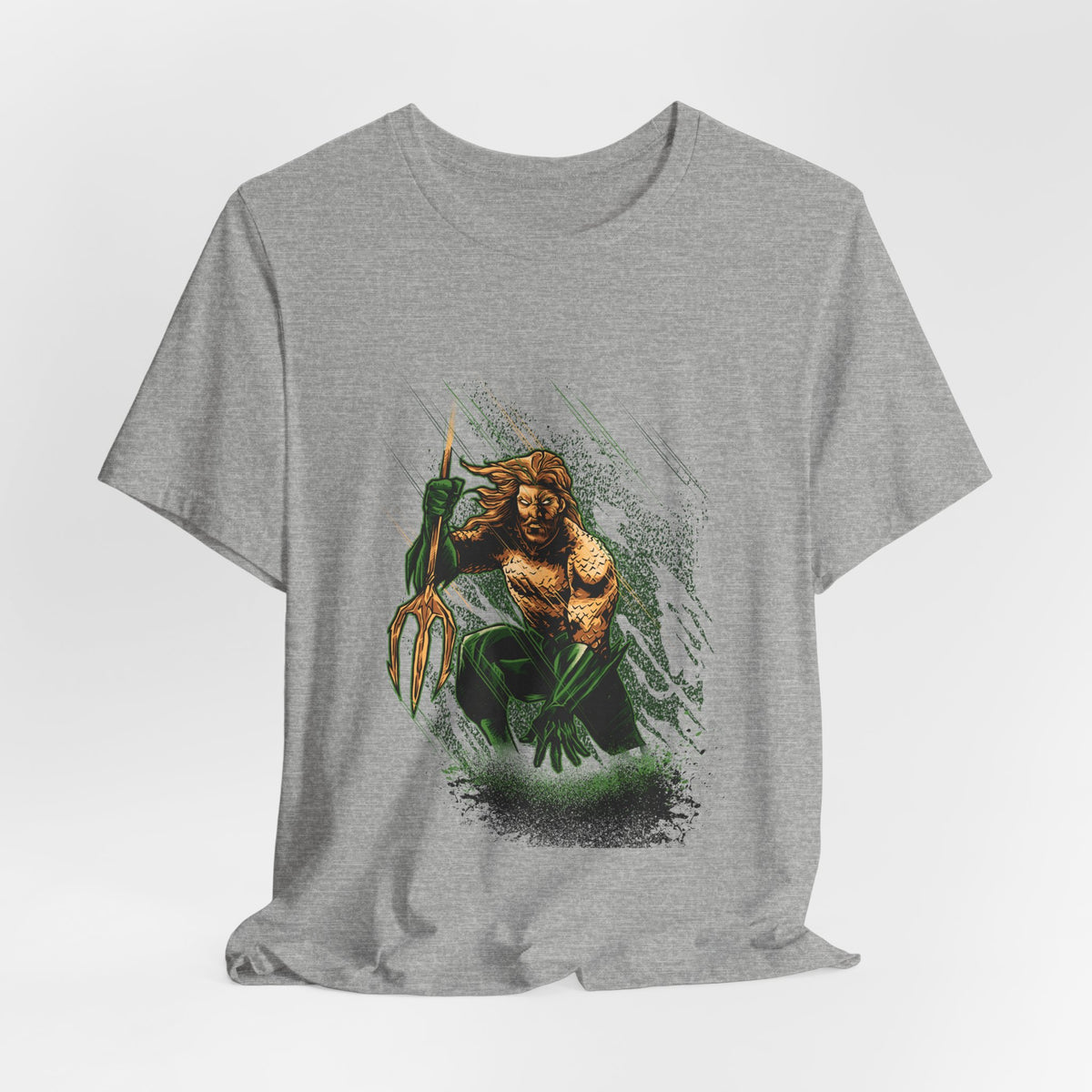 Aquaman Vintage Graphic Tee — Trident Hero Comic Shirt