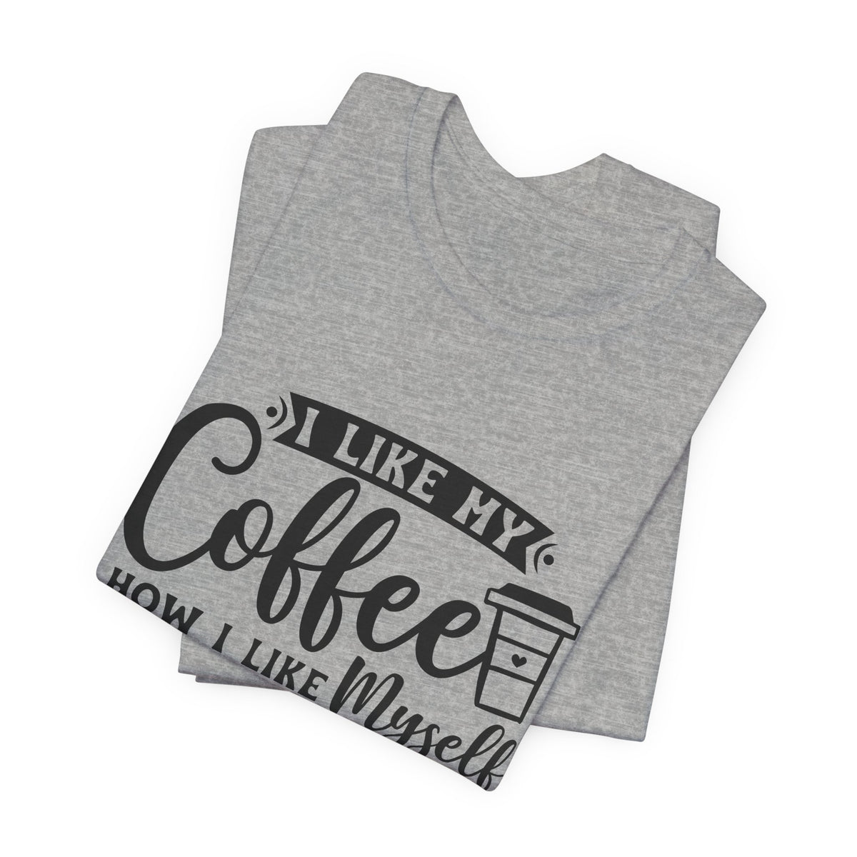 Coffee Lover T‑Shirt — "Give Me Coffee" Dark & Bitter Funny Tee