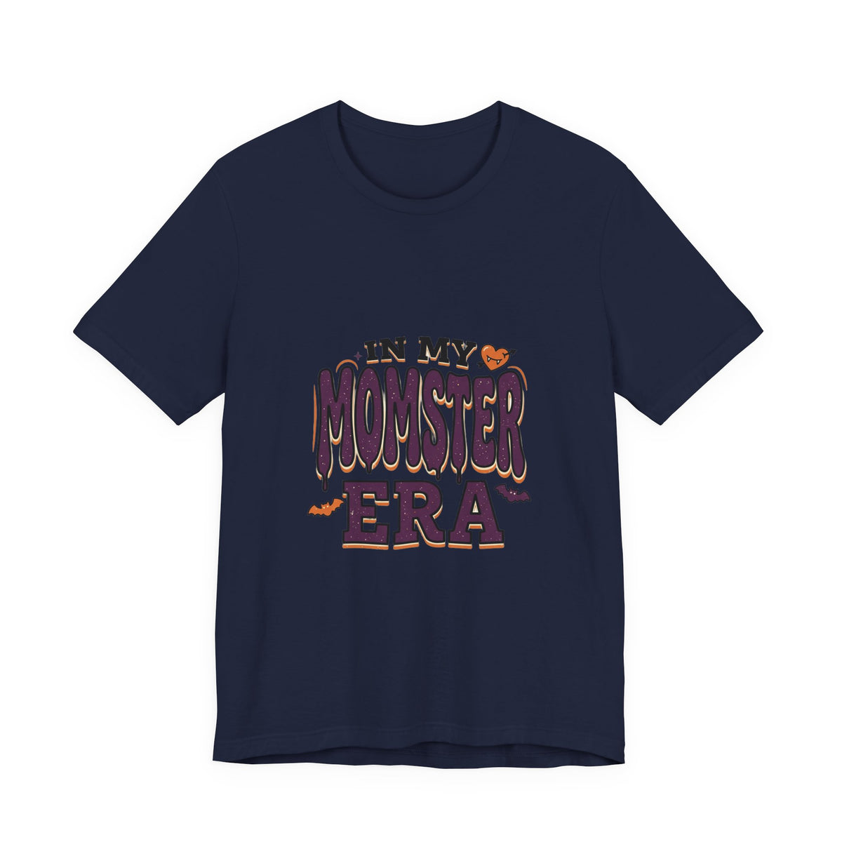 Momster Era Tee | Halloween mom shirt, spooky typography, bats