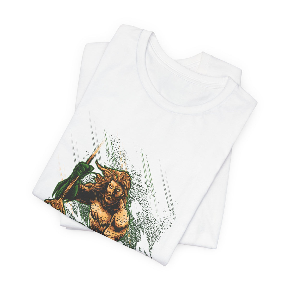 Aquaman Vintage Graphic Tee — Trident Hero Comic Shirt