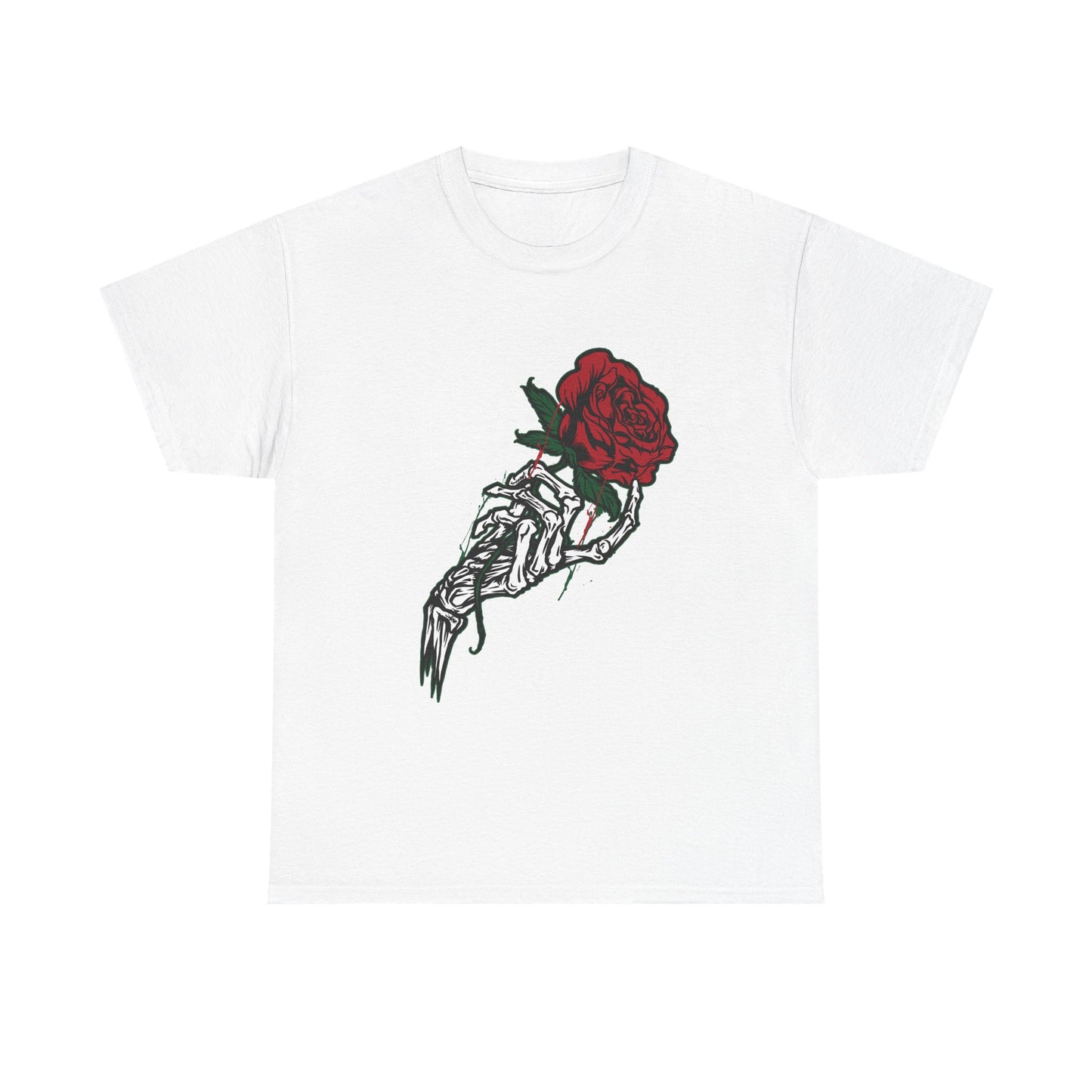 Rose & Skeleton Hand Tee-Alternative