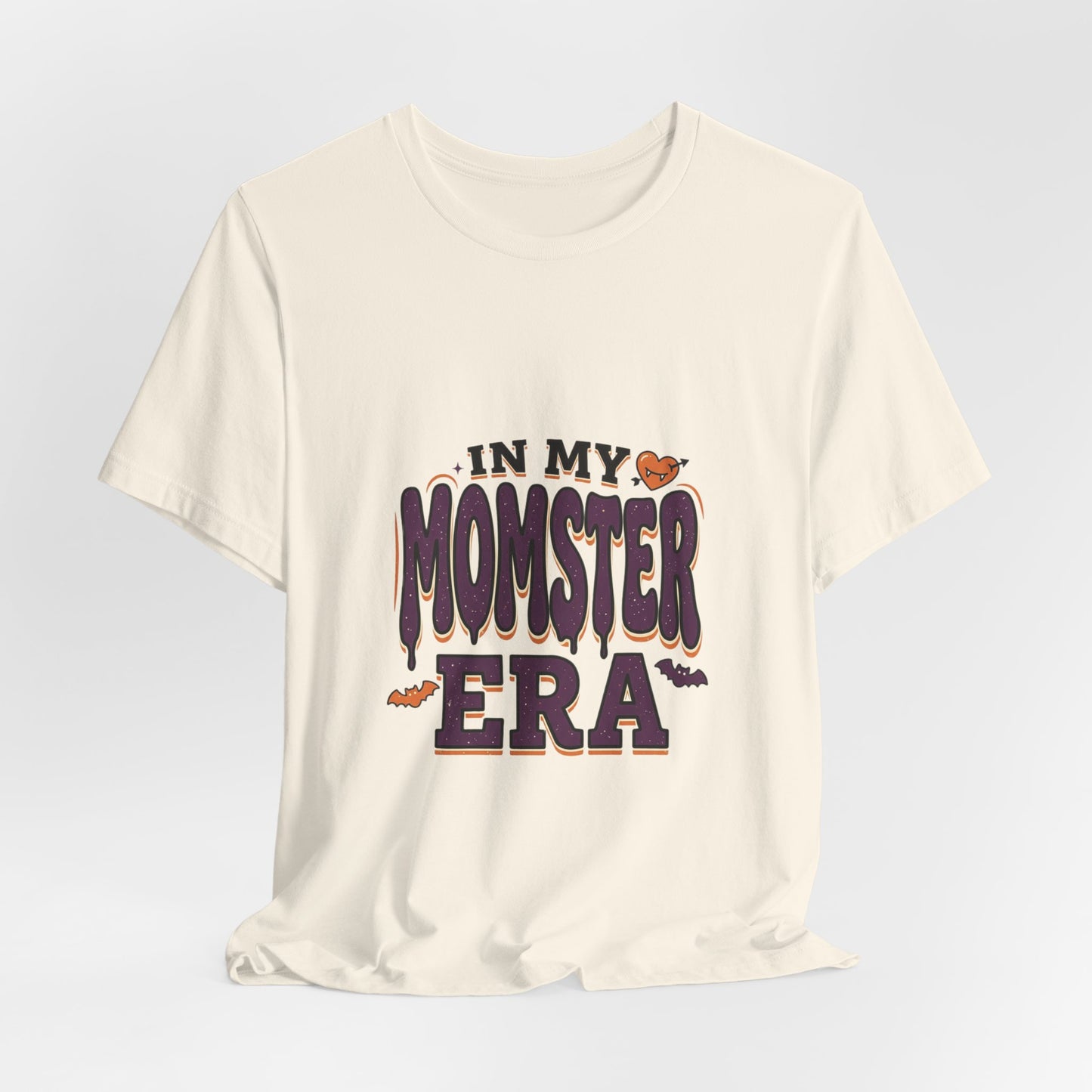 Momster Era Tee | Halloween mom shirt, spooky typography, bats