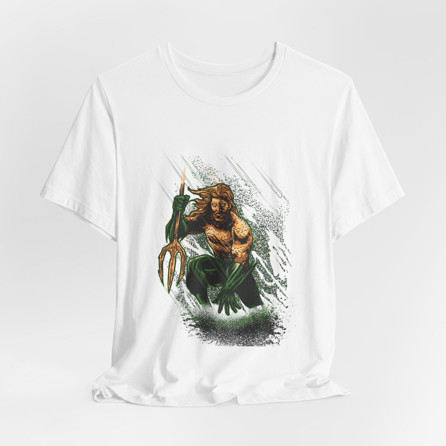 Aquaman Vintage Graphic Tee — Trident Hero Comic Shirt