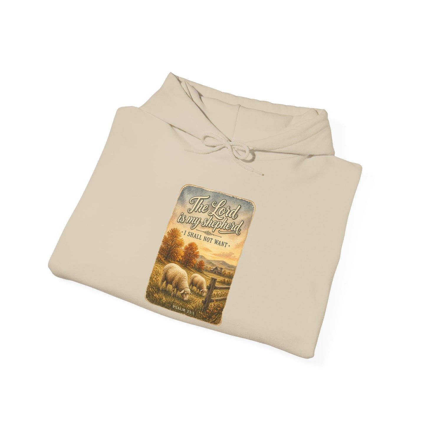 Faithful Harvest Hoodie | Christian Autumn, Scripture Barn & Leaves