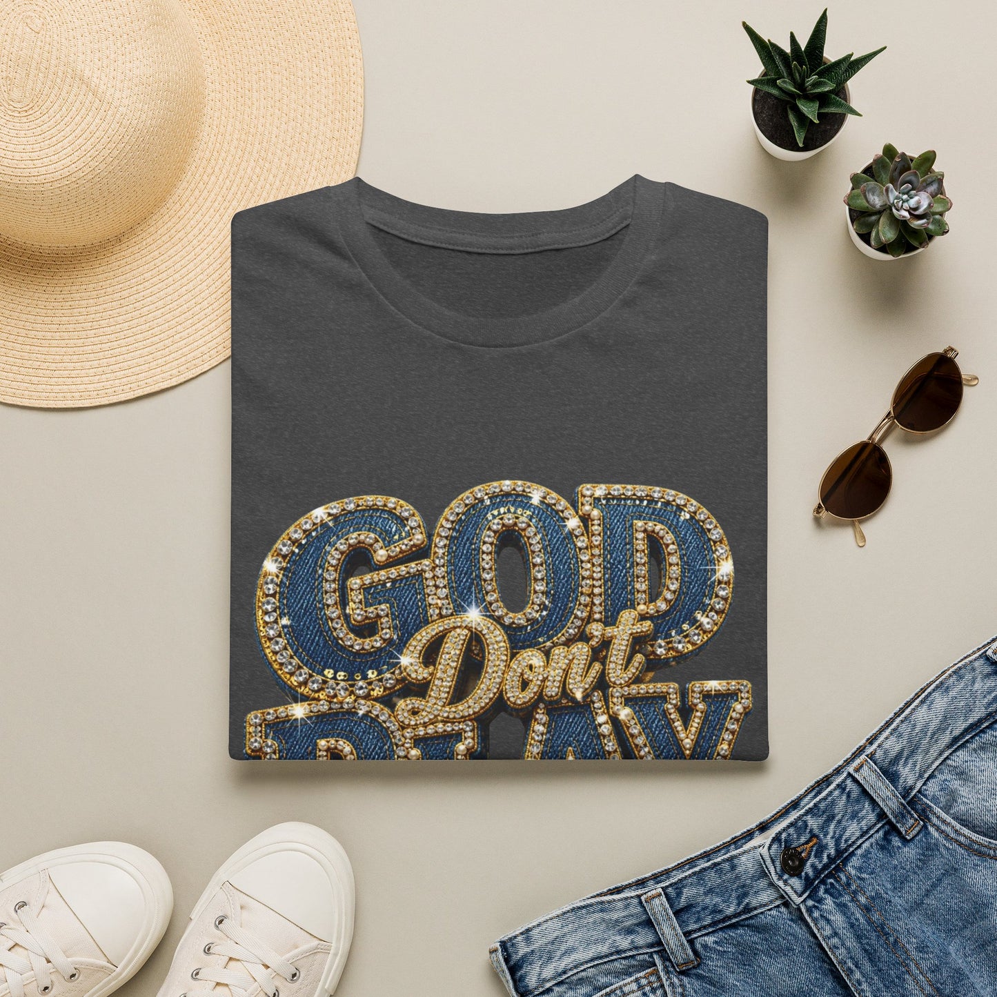 God Don't Play About Me T-Shirt-Faith