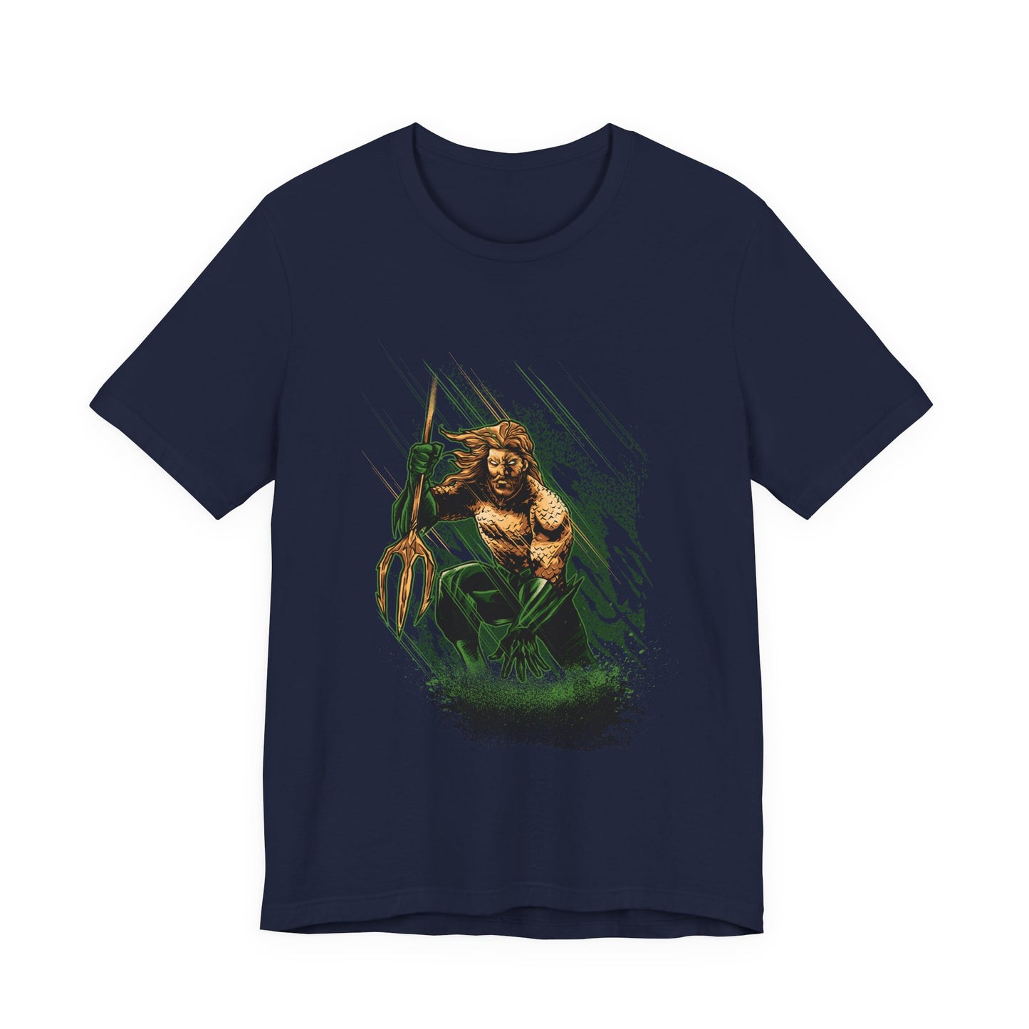Aquaman Vintage Graphic Tee — Trident Hero Comic Shirt