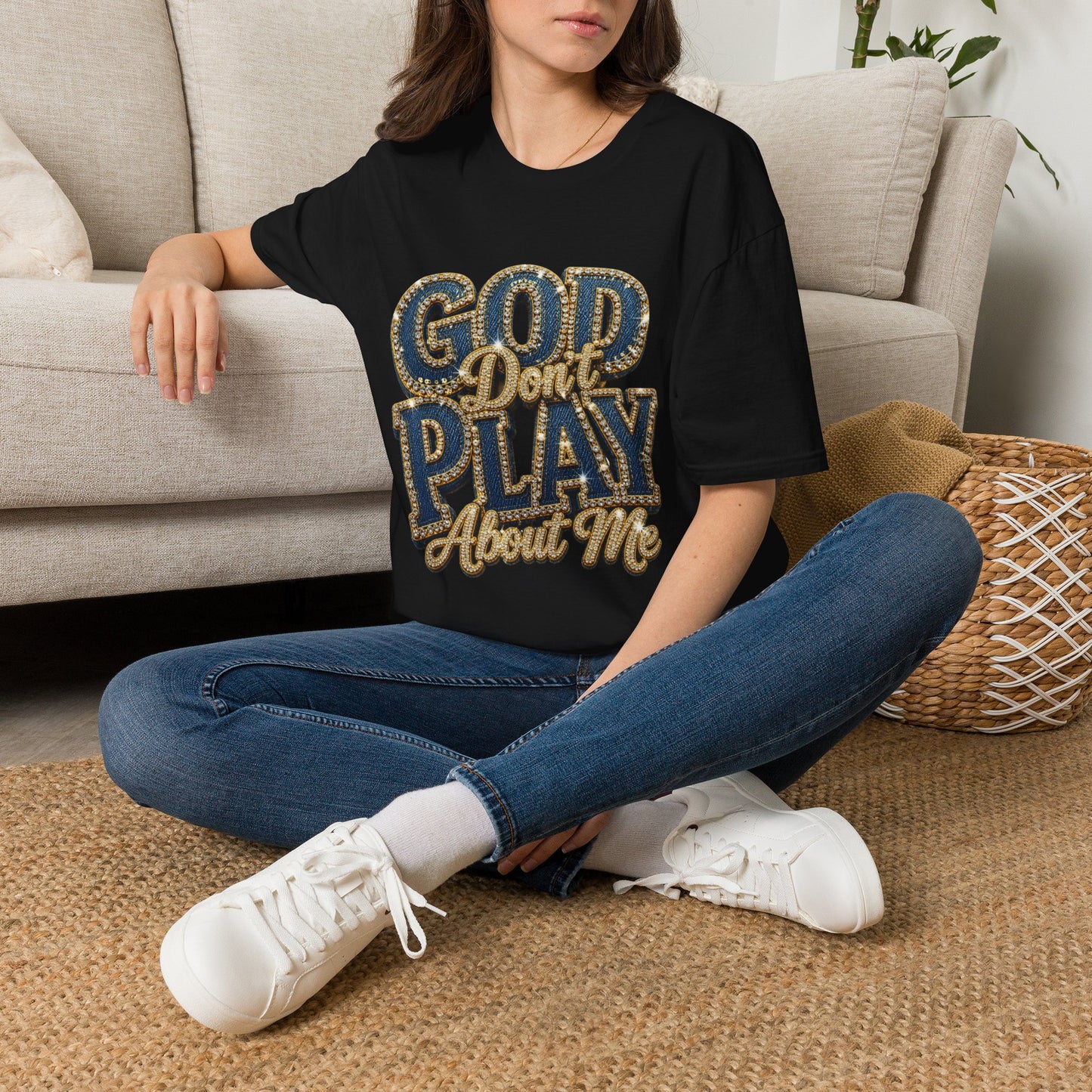 God Don't Play About Me T-Shirt-Faith