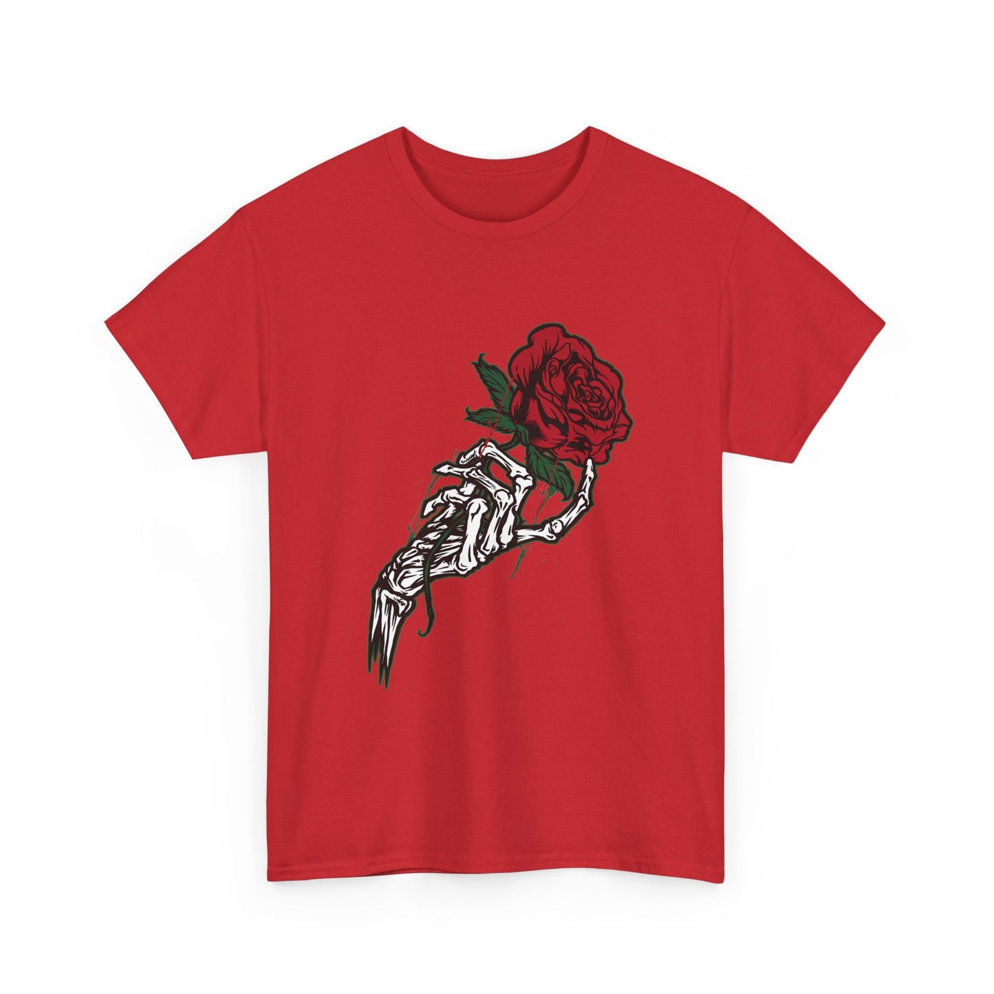 Rose & Skeleton Hand Tee-Alternative