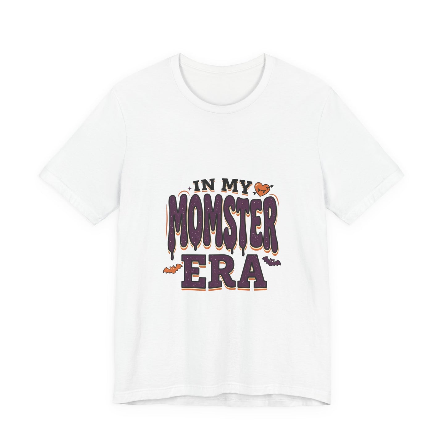 Momster Era Tee | Halloween mom shirt, spooky typography, bats
