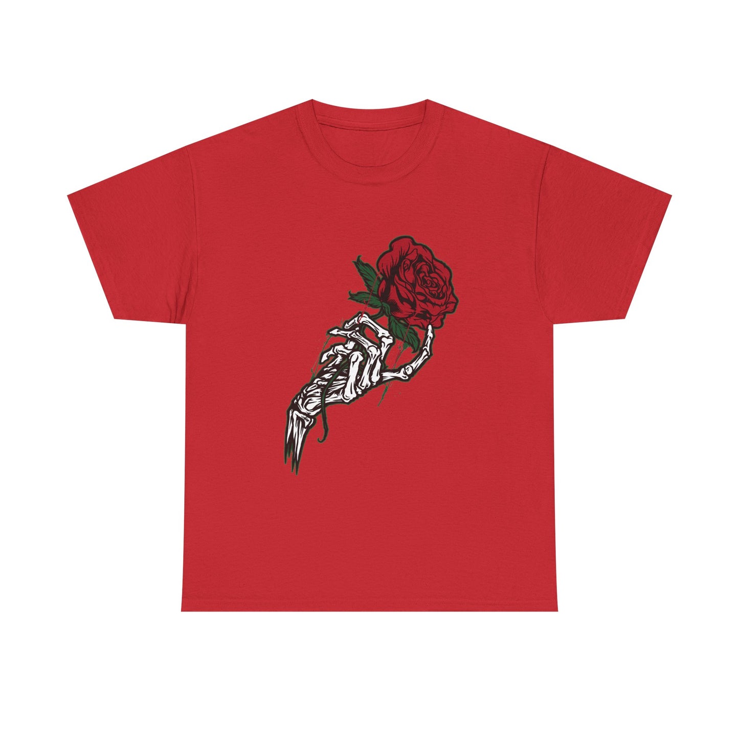 Rose & Skeleton Hand Tee-Alternative