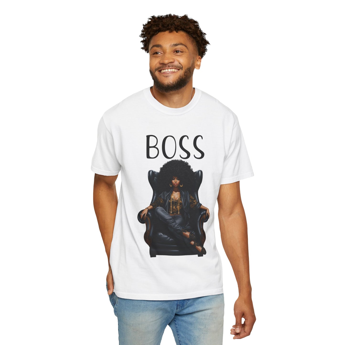 BOSS Afro Queen Graphic T-Shirt