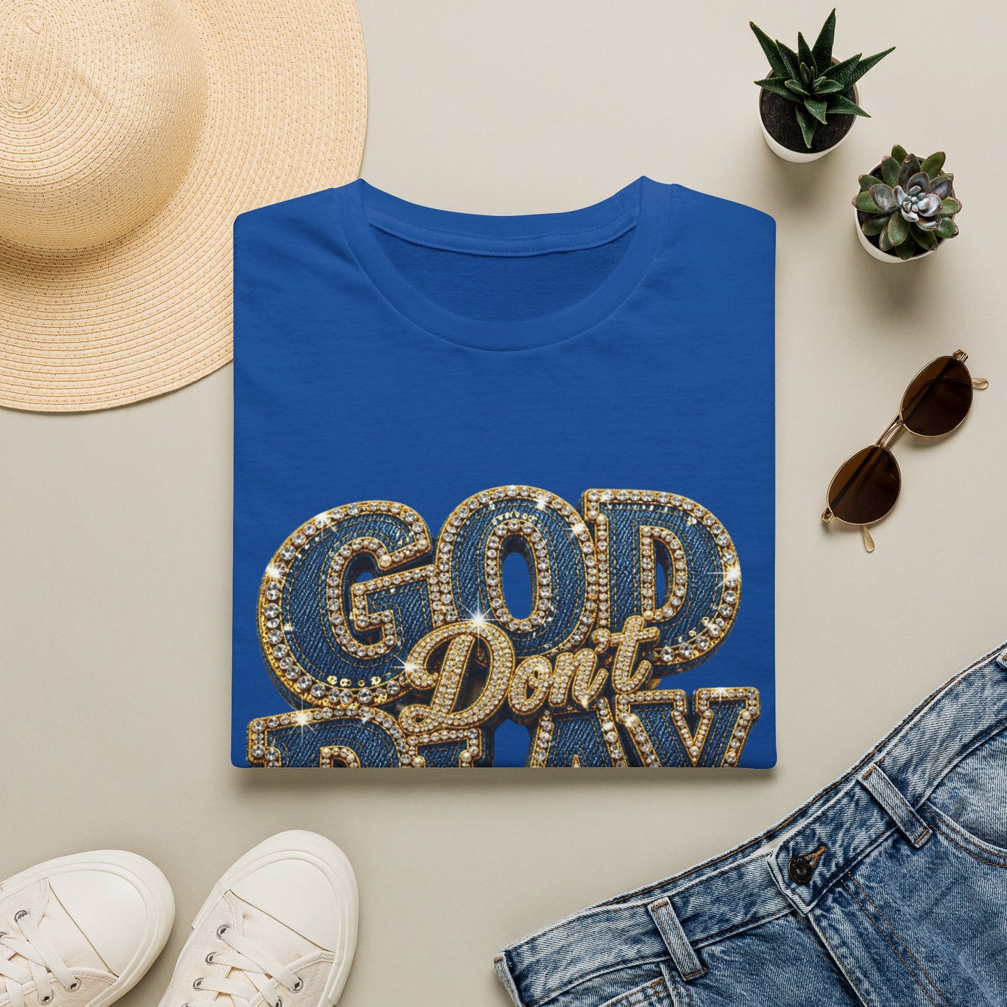 God Don't Play About Me T-Shirt-Faith