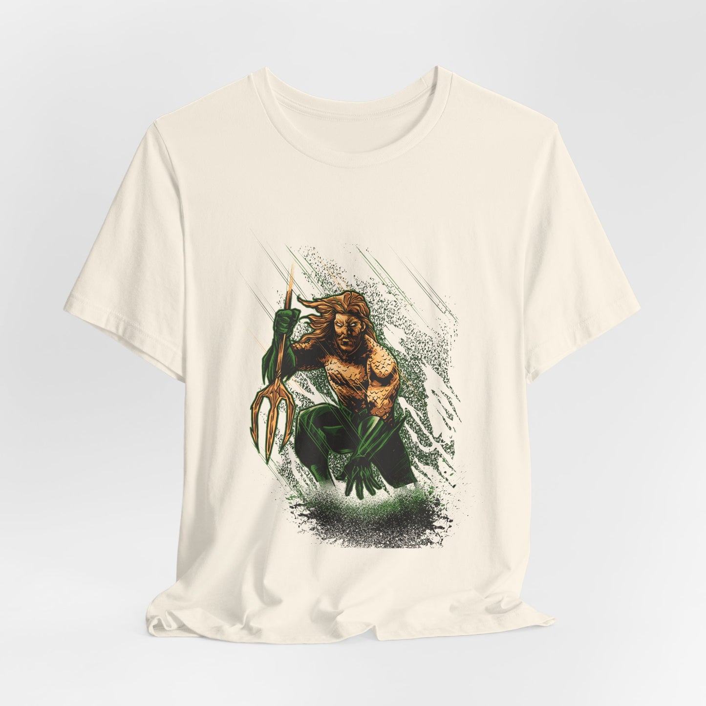 Aquaman Vintage Graphic Tee — Trident Hero Comic Shirt