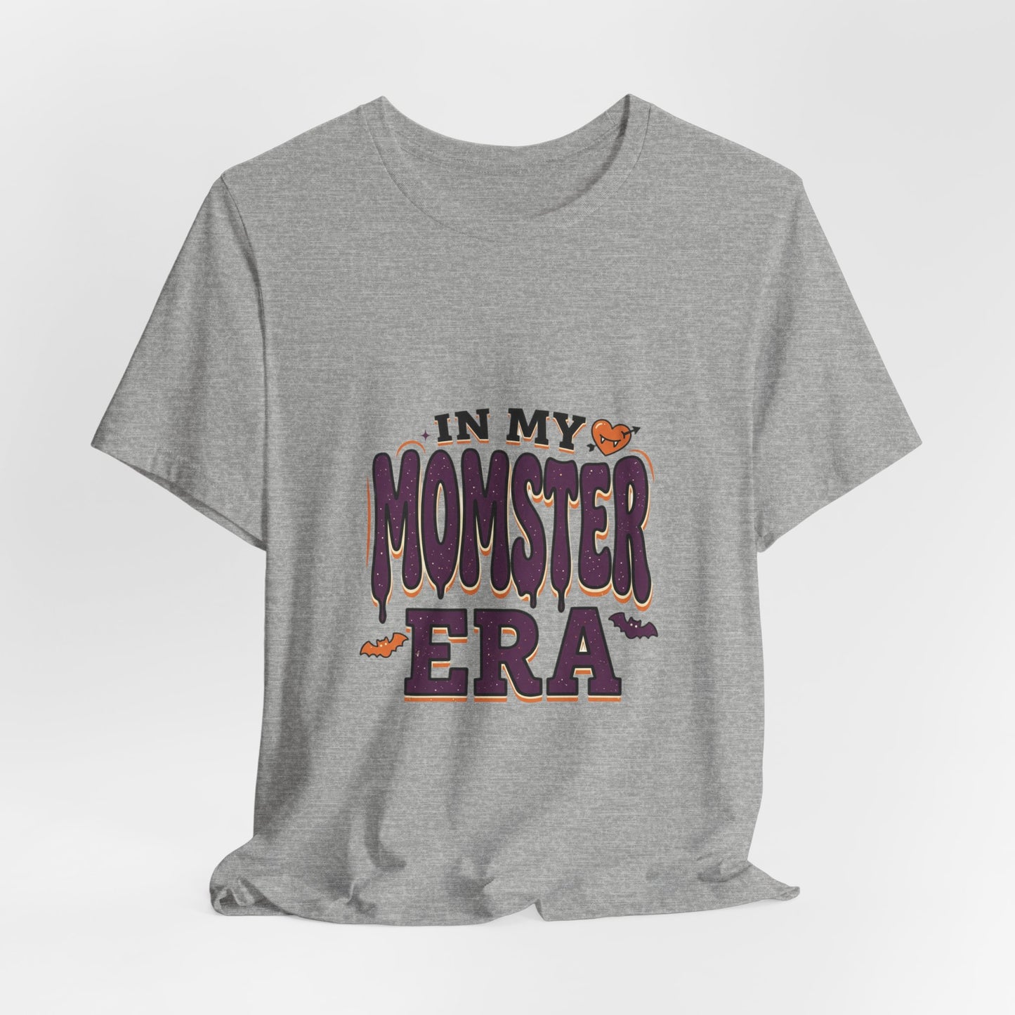 Momster Era Tee | Halloween mom shirt, spooky typography, bats