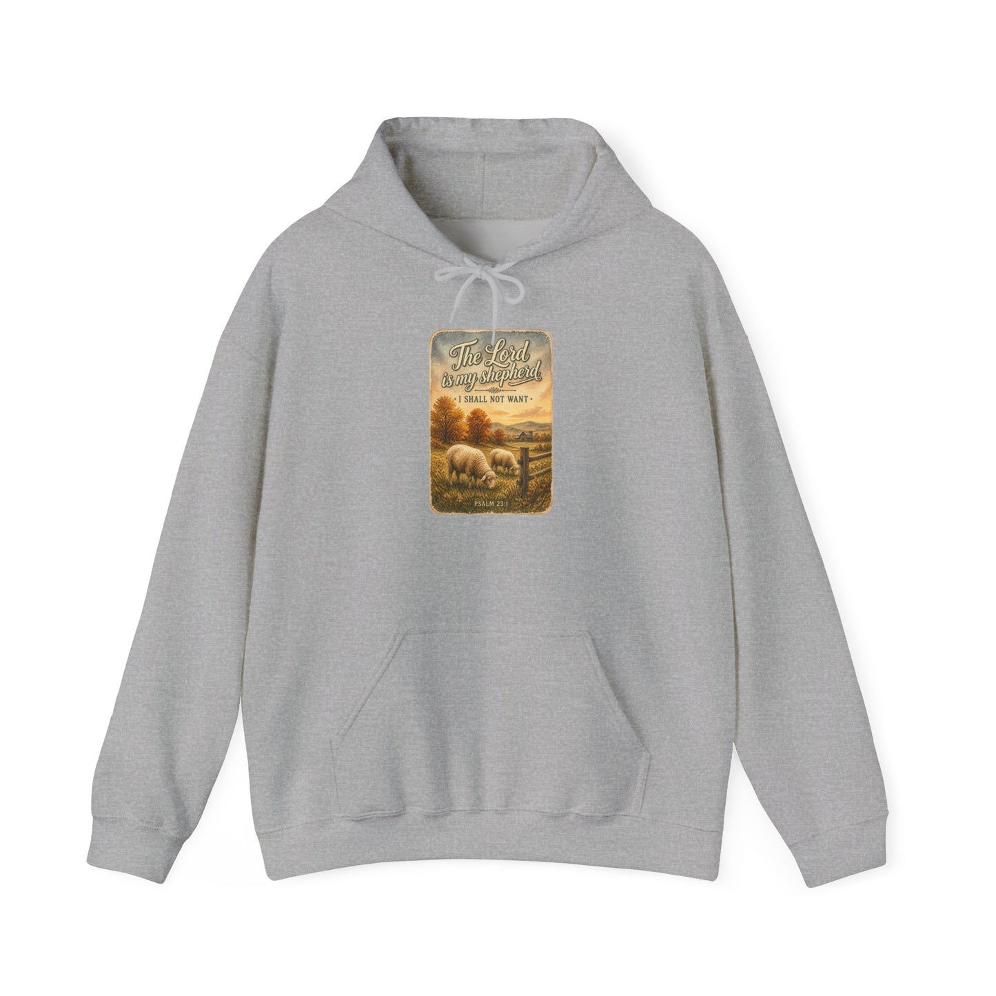 Faithful Harvest Hoodie | Christian Autumn, Scripture Barn & Leaves