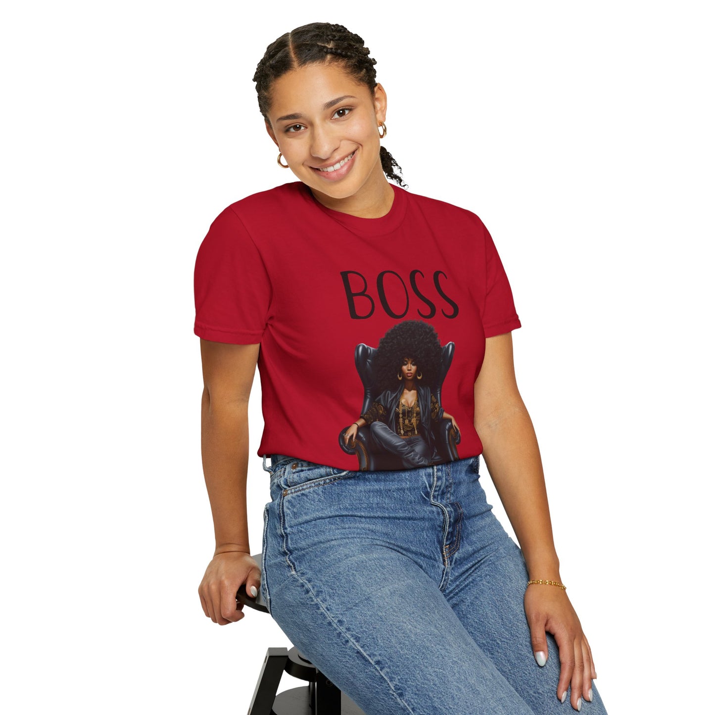 BOSS Afro Queen Graphic T-Shirt