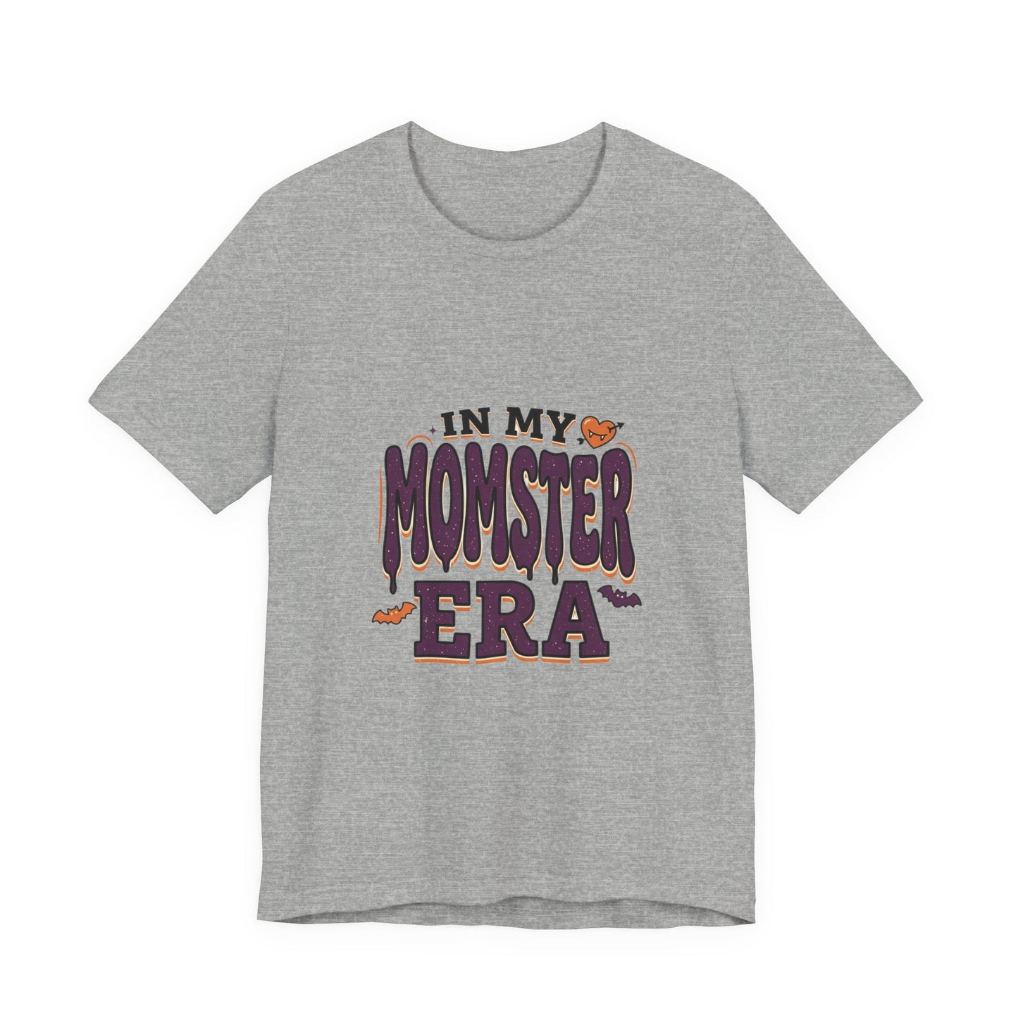 Momster Era Tee | Halloween mom shirt, spooky typography, bats