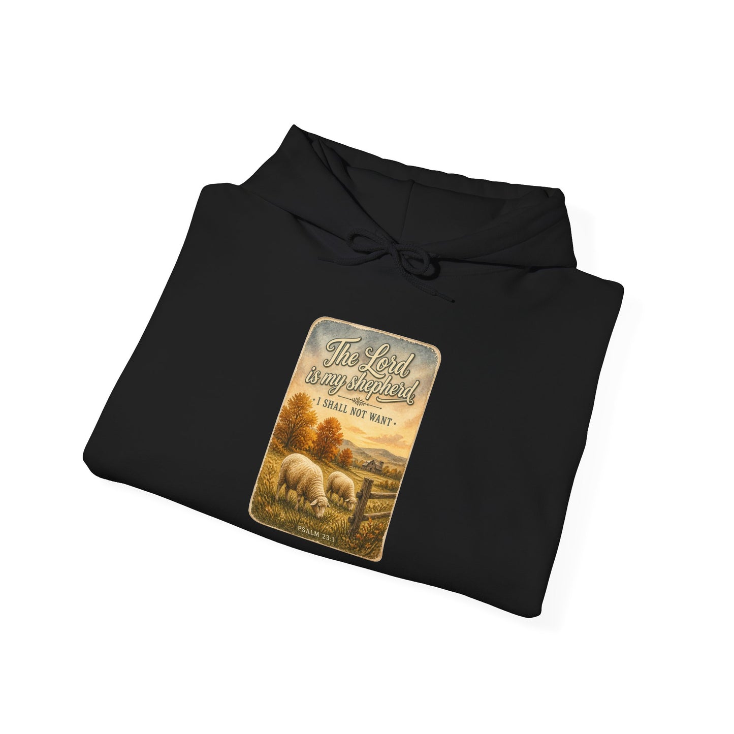 Faithful Harvest Hoodie | Christian Autumn, Scripture Barn & Leaves