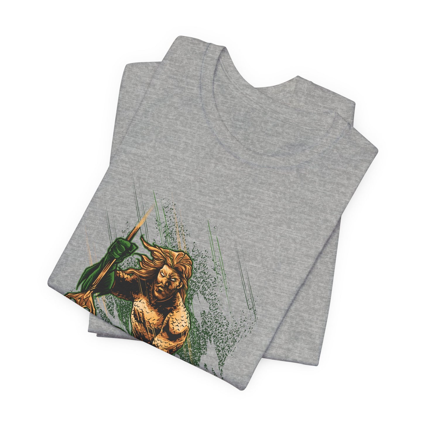 Aquaman Vintage Graphic Tee — Trident Hero Comic Shirt