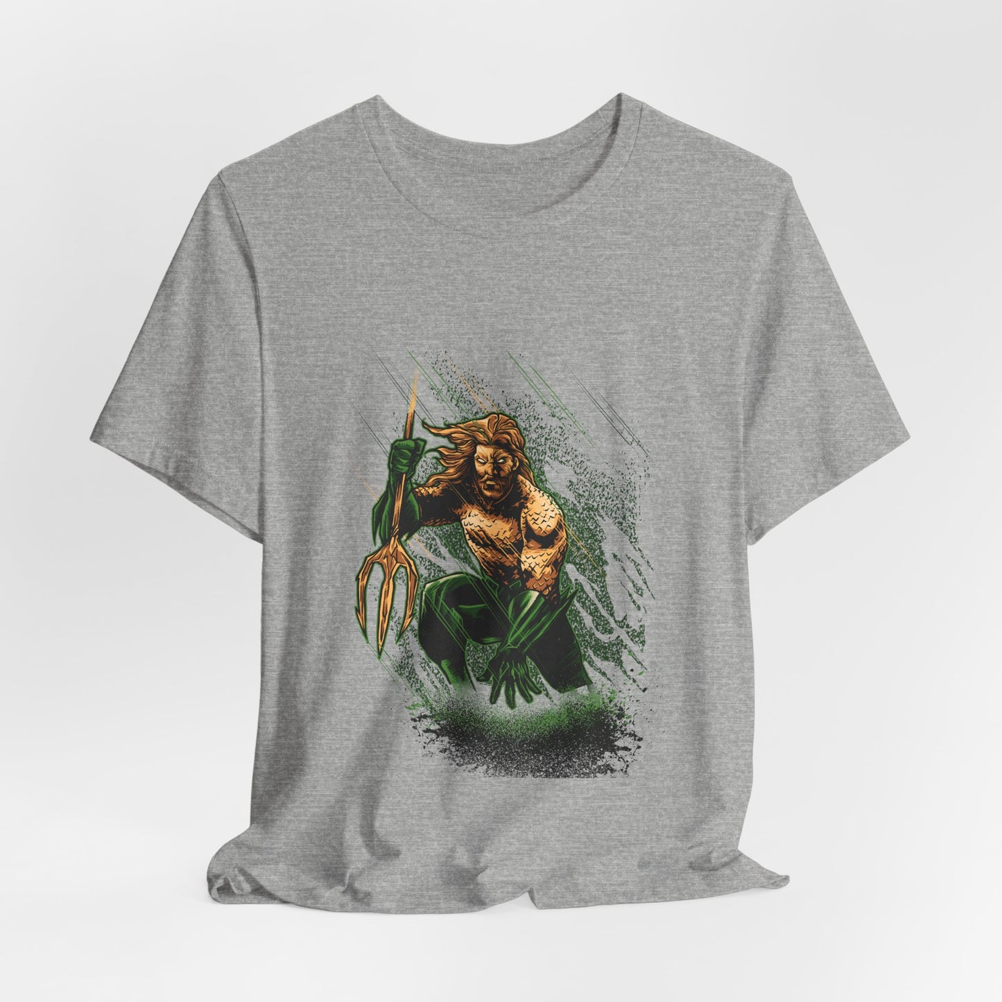Aquaman Vintage Graphic Tee — Trident Hero Comic Shirt