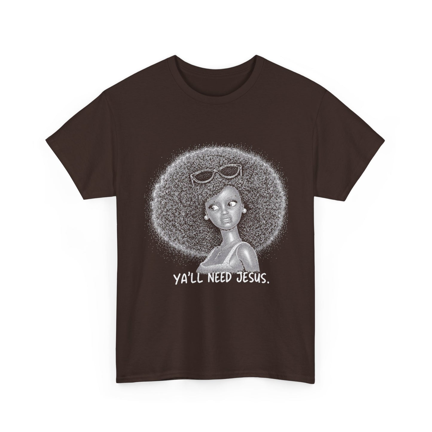 Afro Halo Art Tee — 'You Are My Wings' Graphic T-Shirt