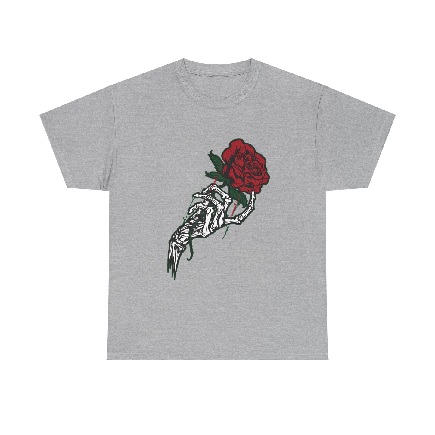 Rose & Skeleton Hand Tee-Alternative