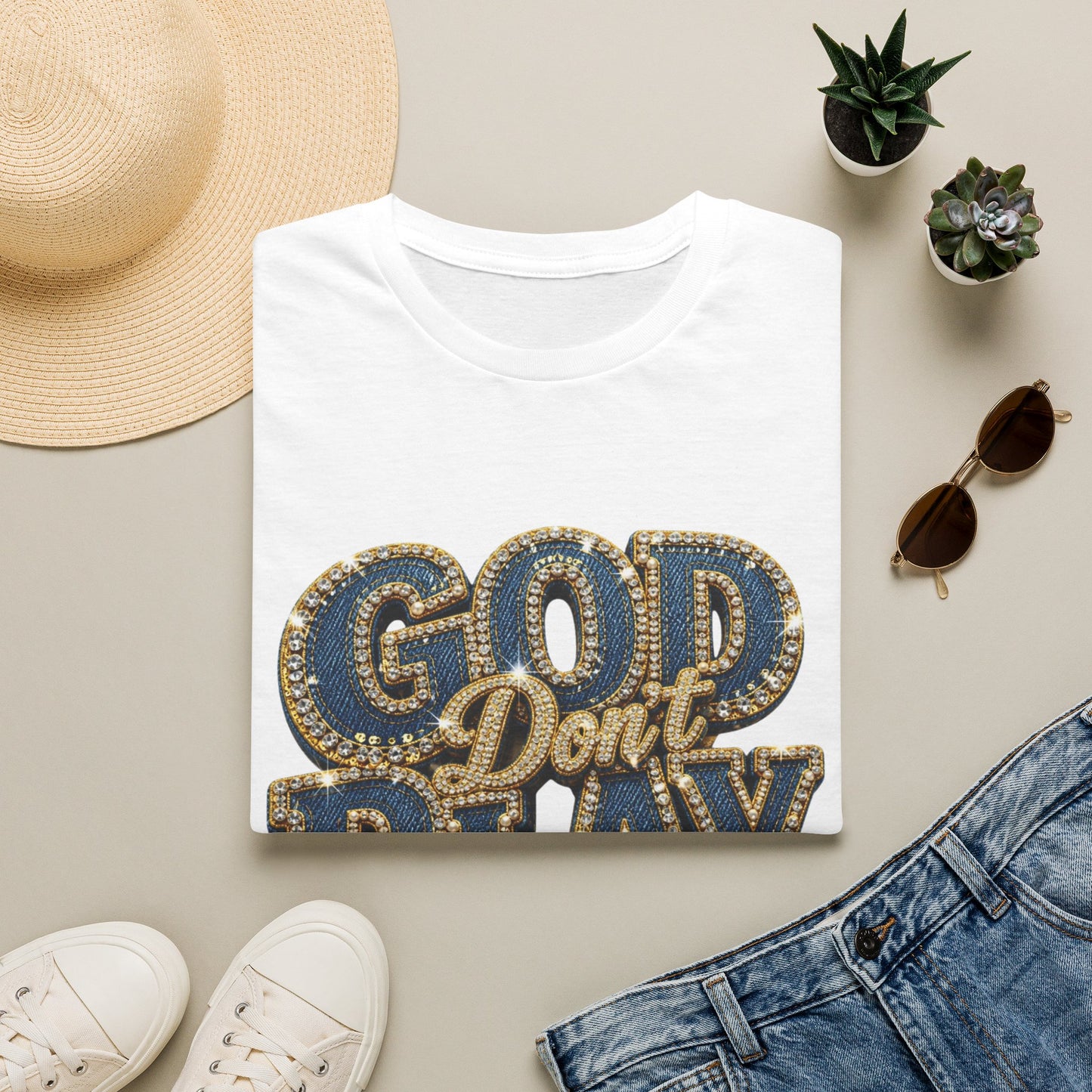 God Don't Play About Me T-Shirt-Faith