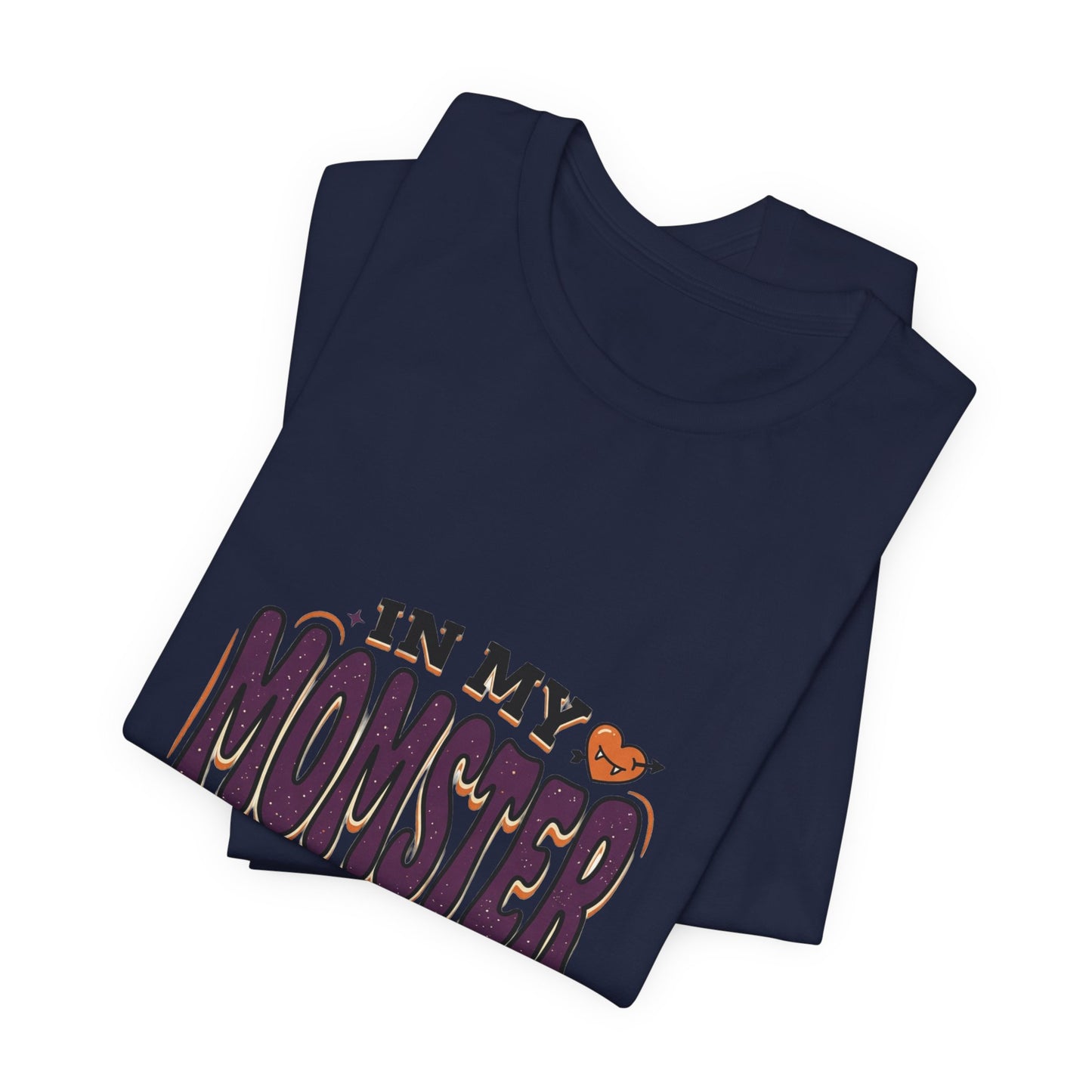 Momster Era Tee | Halloween mom shirt, spooky typography, bats