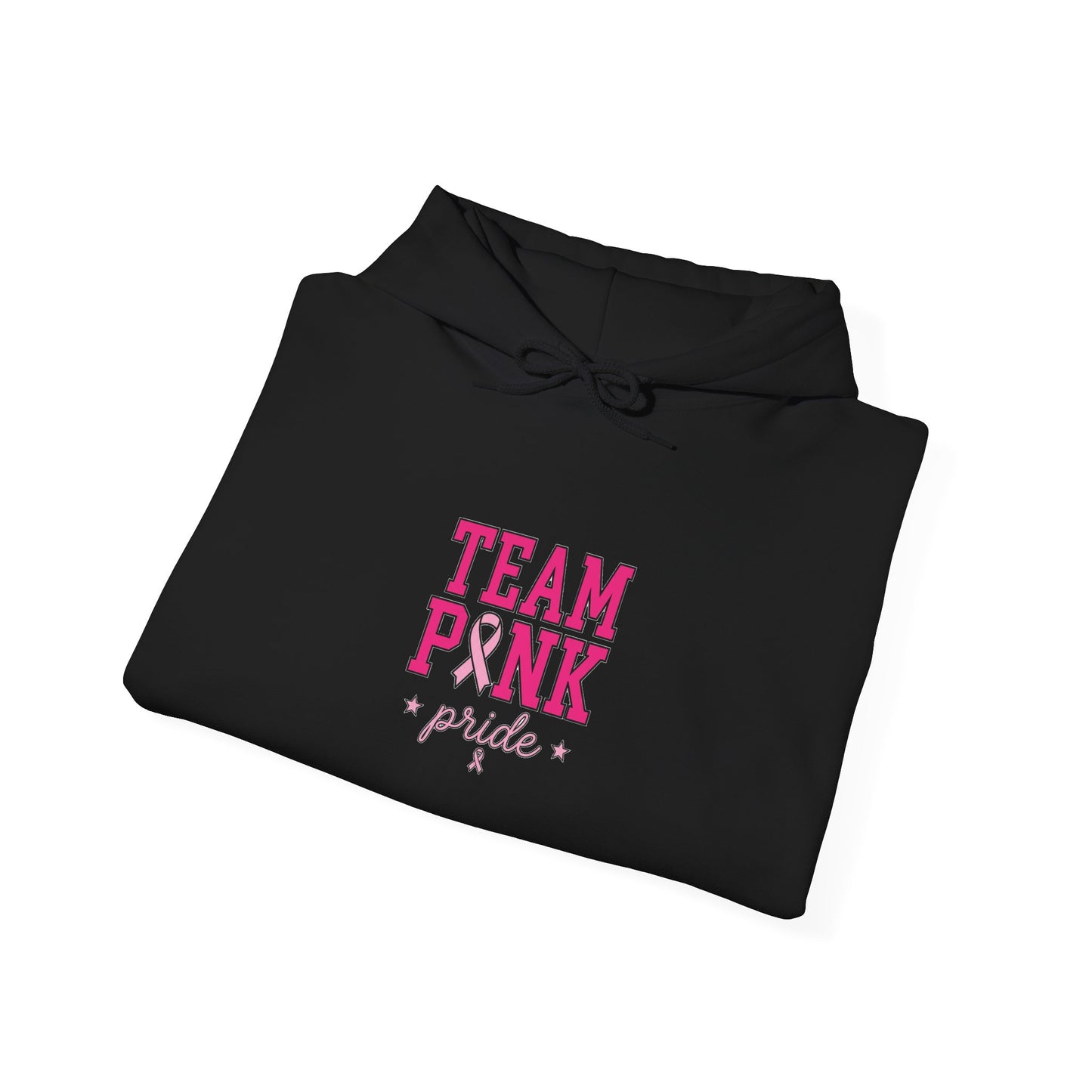 Team Pink Ribbon Hoodie | Breast Cancer Awareness, Support