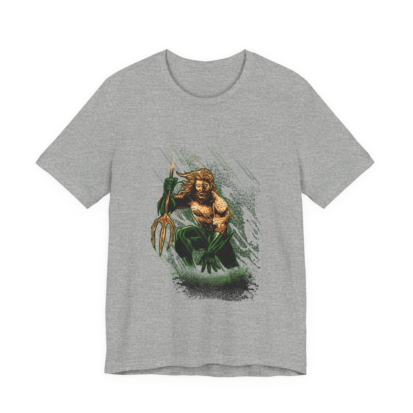 Aquaman Vintage Graphic Tee — Trident Hero Comic Shirt