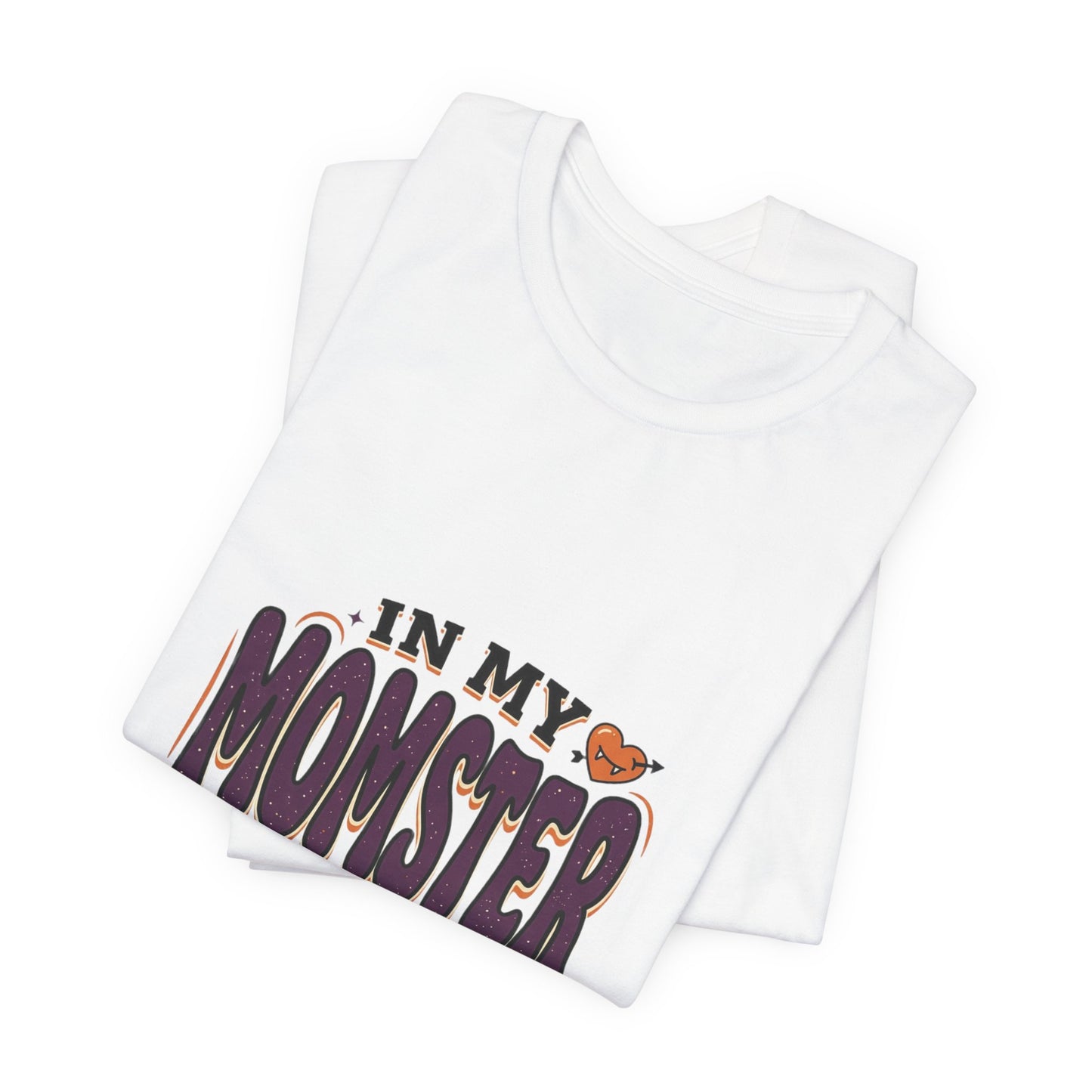 Momster Era Tee | Halloween mom shirt, spooky typography, bats