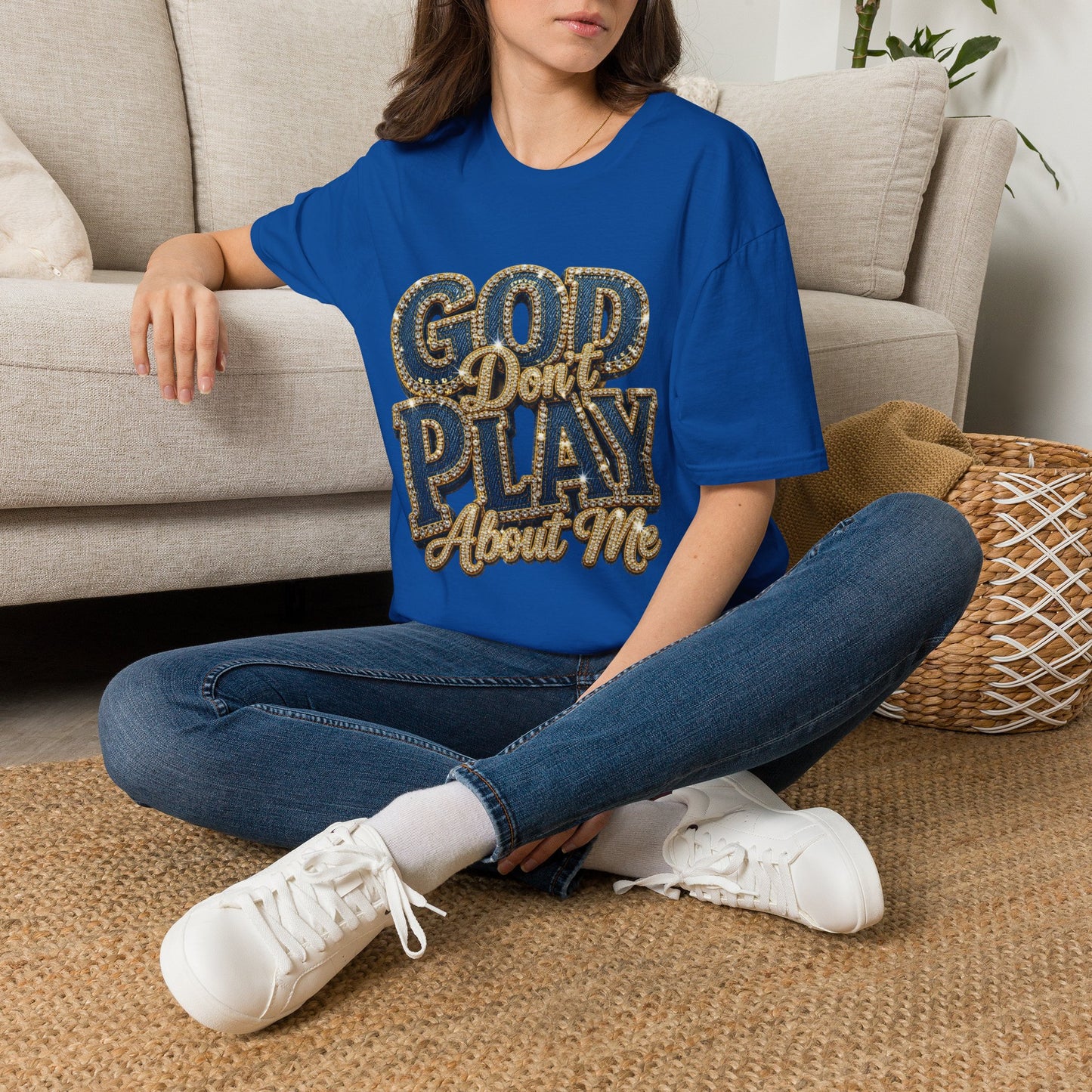 God Don't Play About Me T-Shirt-Faith