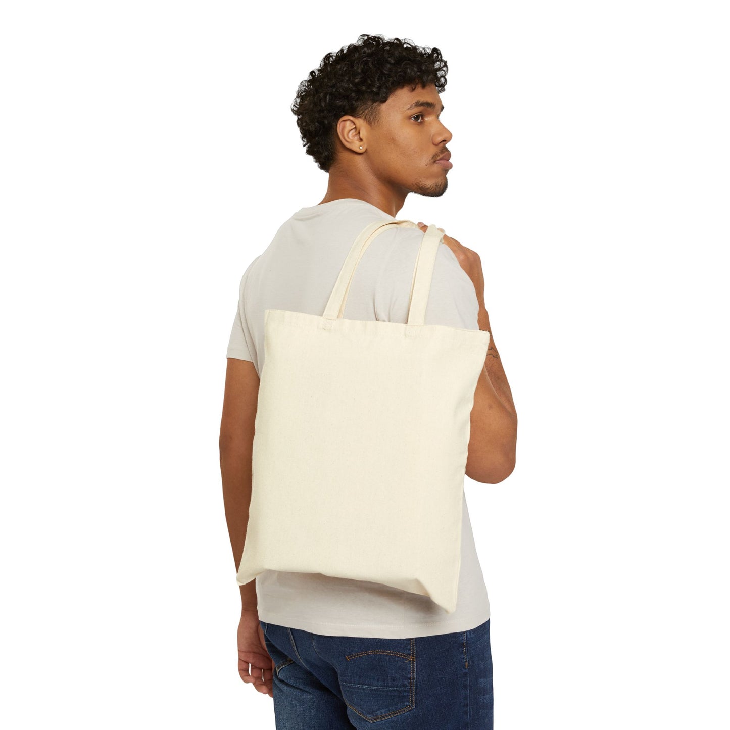 Canvas Tote Bag — "Spend Dat Sh!t" Bold Graphic Market Tote