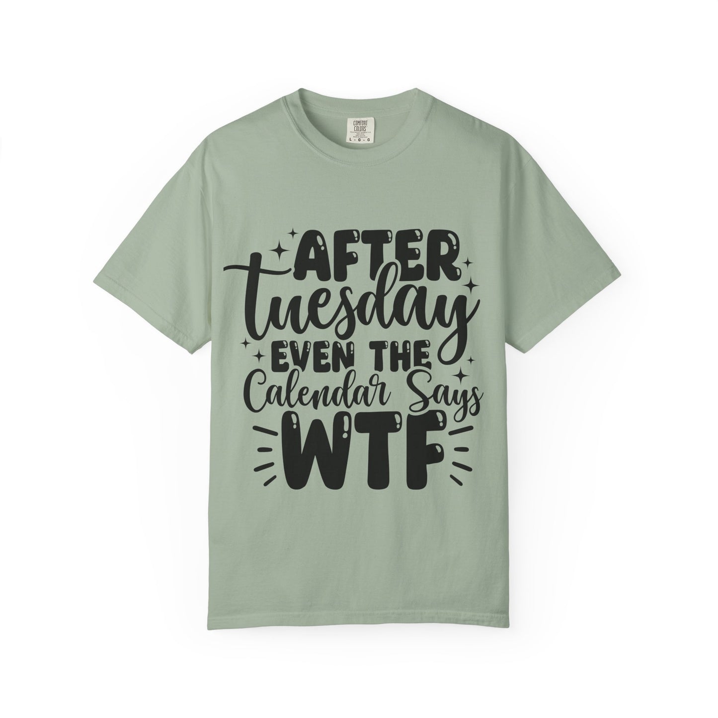 After Tuesday Even The Calendar Says WTF T-Shirt