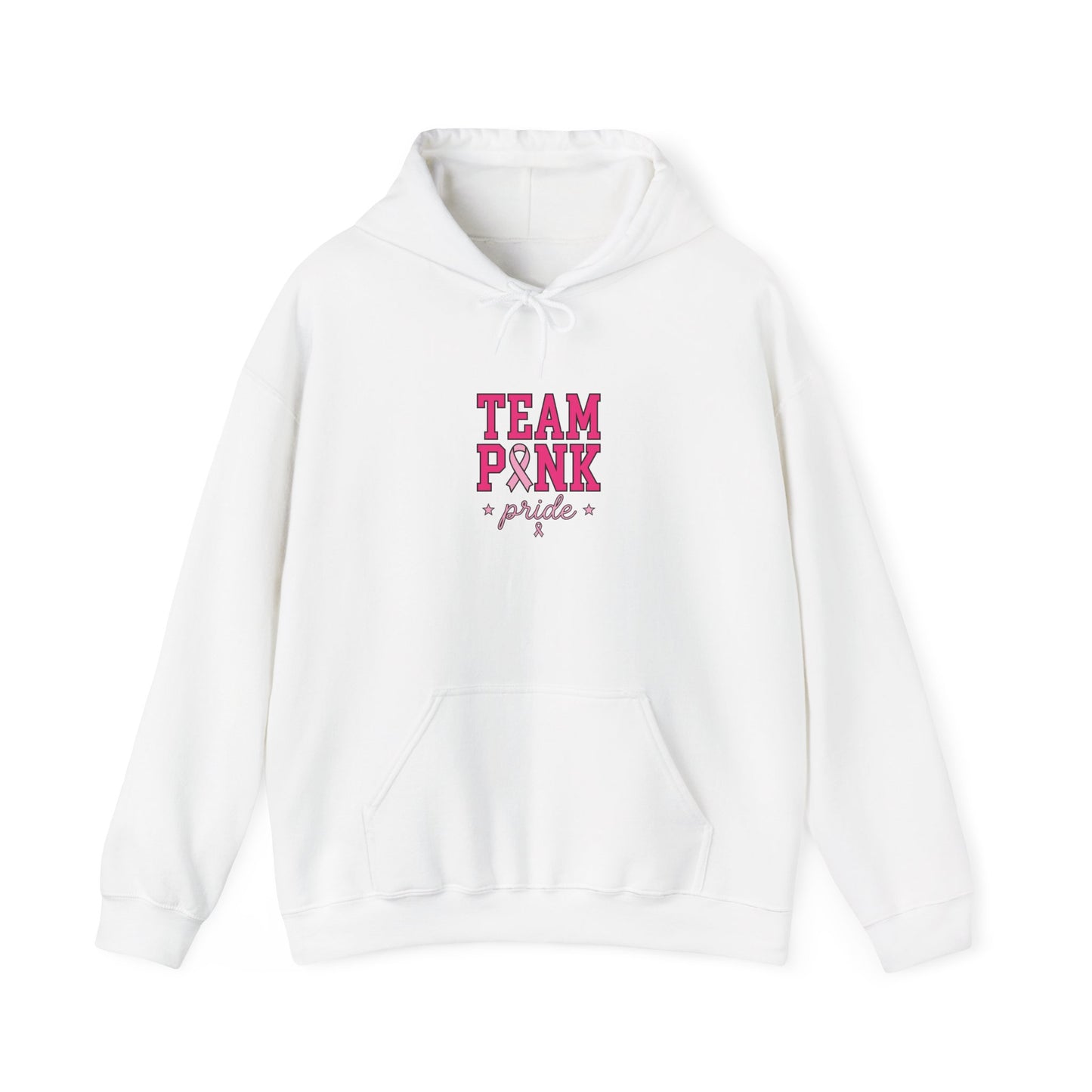 Team Pink Ribbon Hoodie | Breast Cancer Awareness, Support