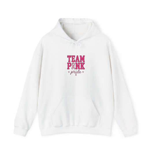 Team Pink Ribbon Hoodie | Breast Cancer Awareness, Support