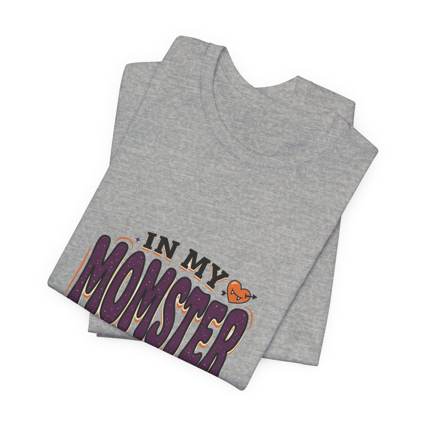 Momster Era Tee | Halloween mom shirt, spooky typography, bats