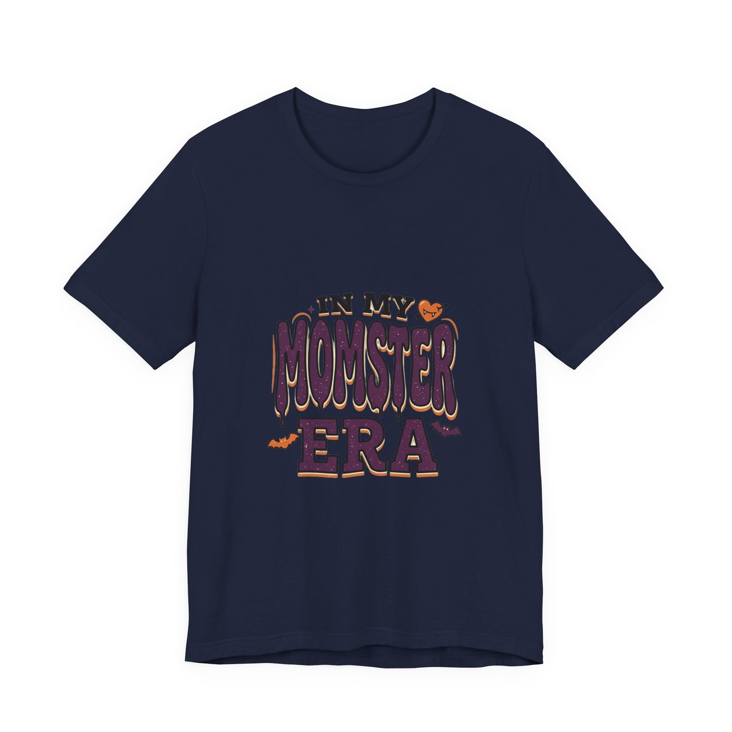 Momster Era Tee | Halloween mom shirt, spooky typography, bats