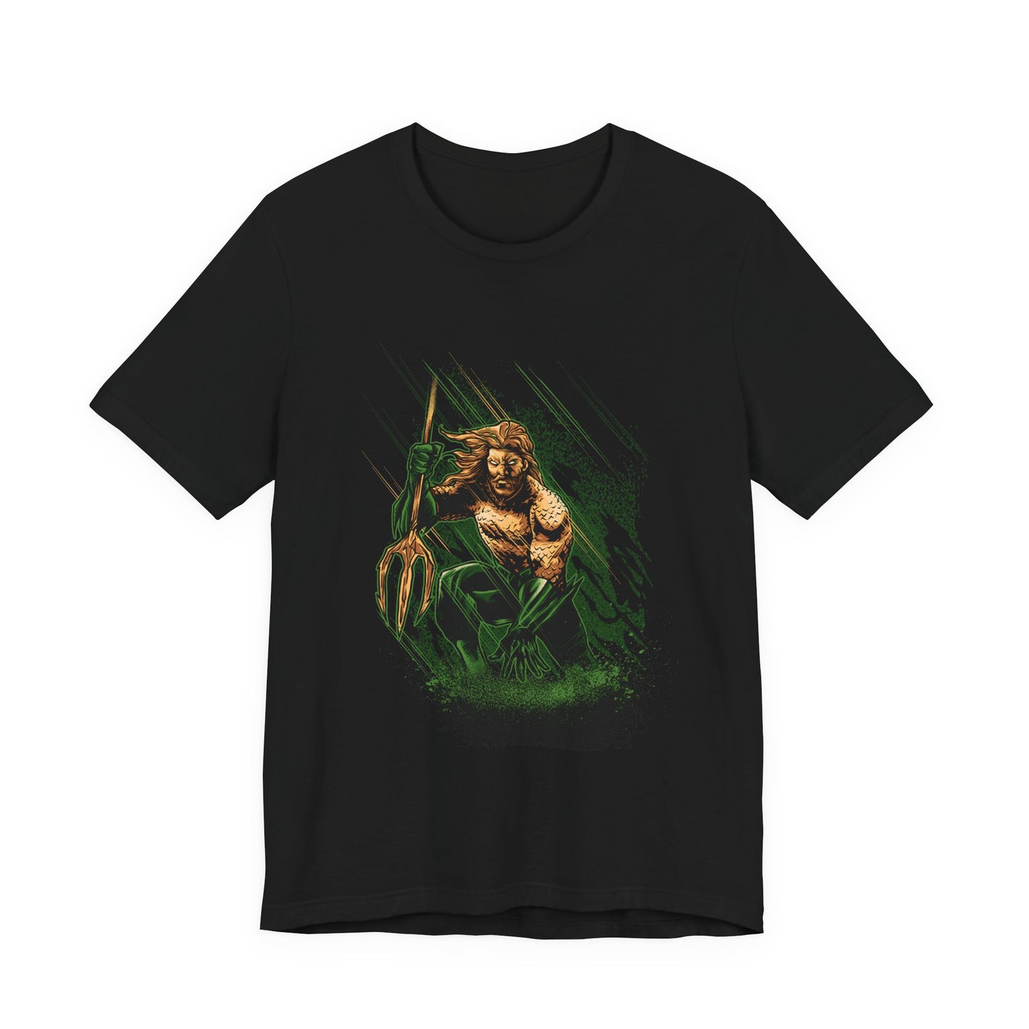 Aquaman Vintage Graphic Tee — Trident Hero Comic Shirt