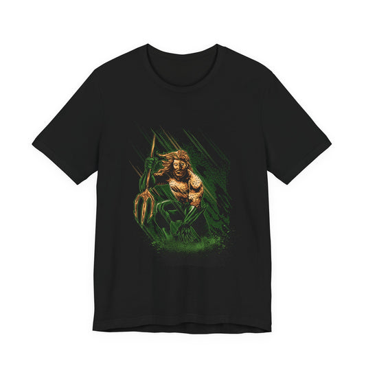 Aquaman Vintage Graphic Tee — Trident Hero Comic Shirt