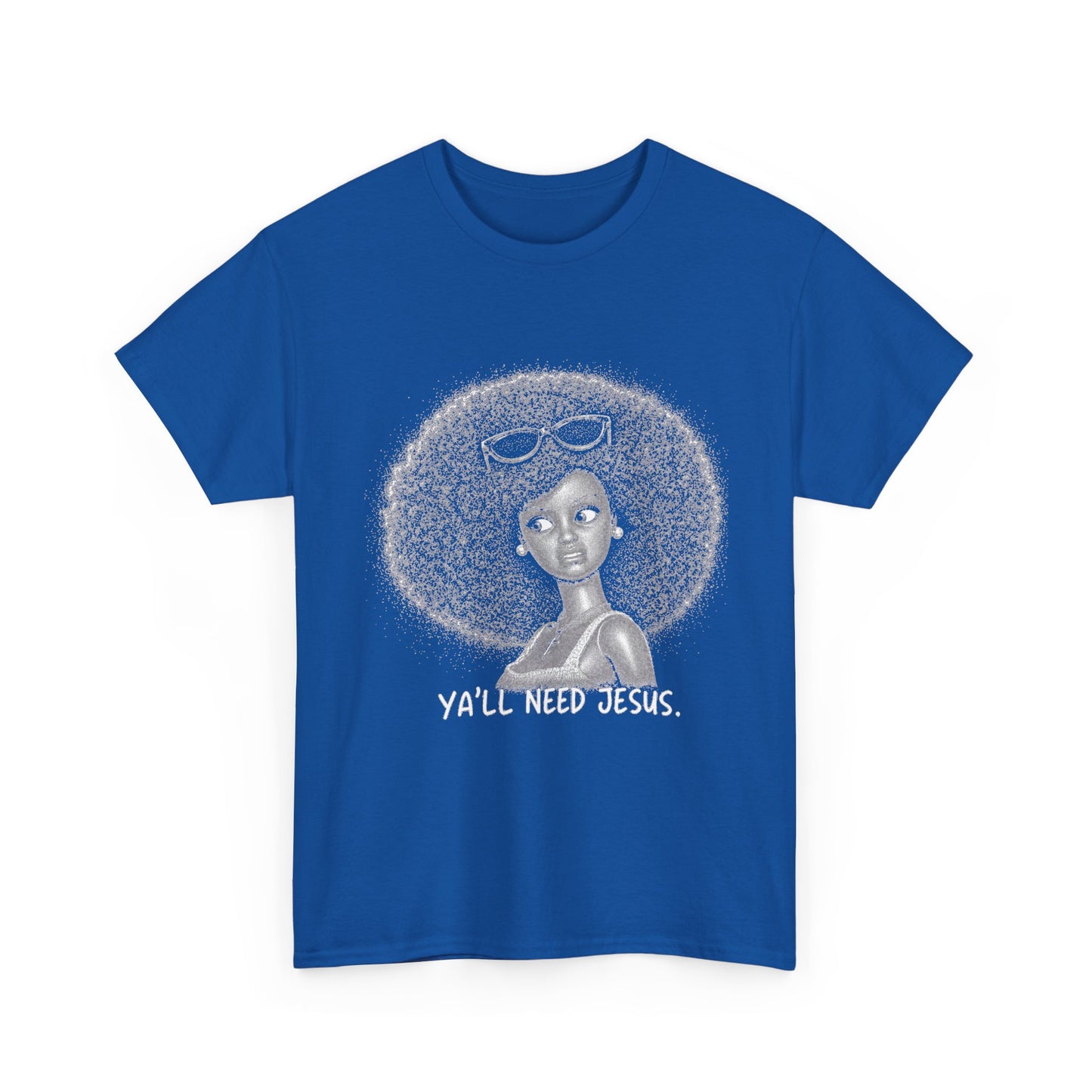 Afro Halo Art Tee — 'You Are My Wings' Graphic T-Shirt