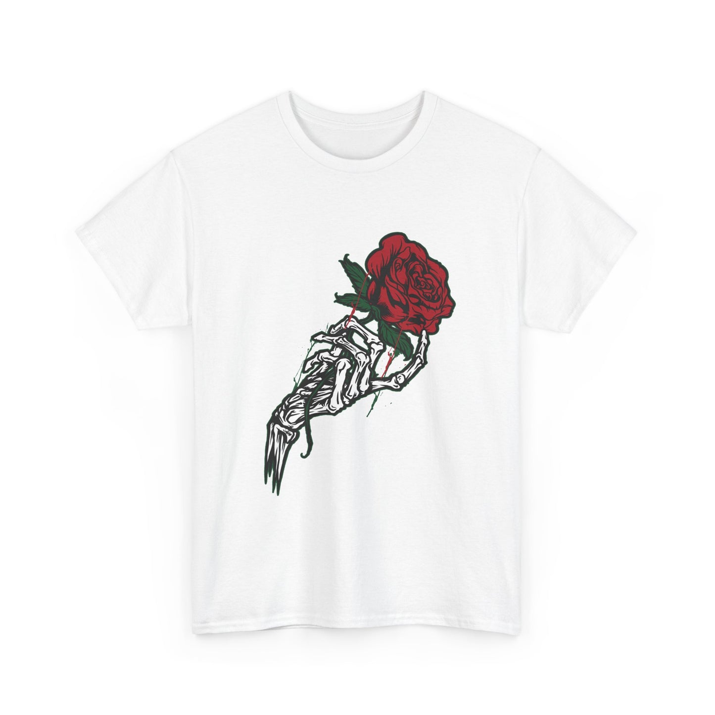 Rose & Skeleton Hand Tee-Alternative