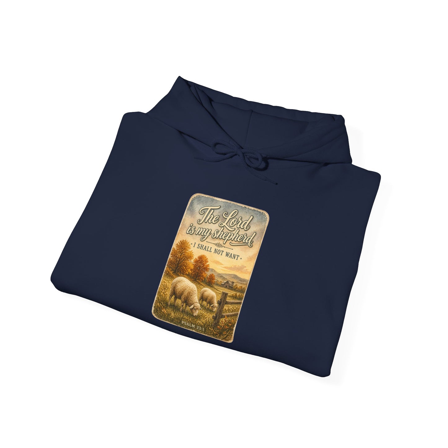 Faithful Harvest Hoodie | Christian Autumn, Scripture Barn & Leaves