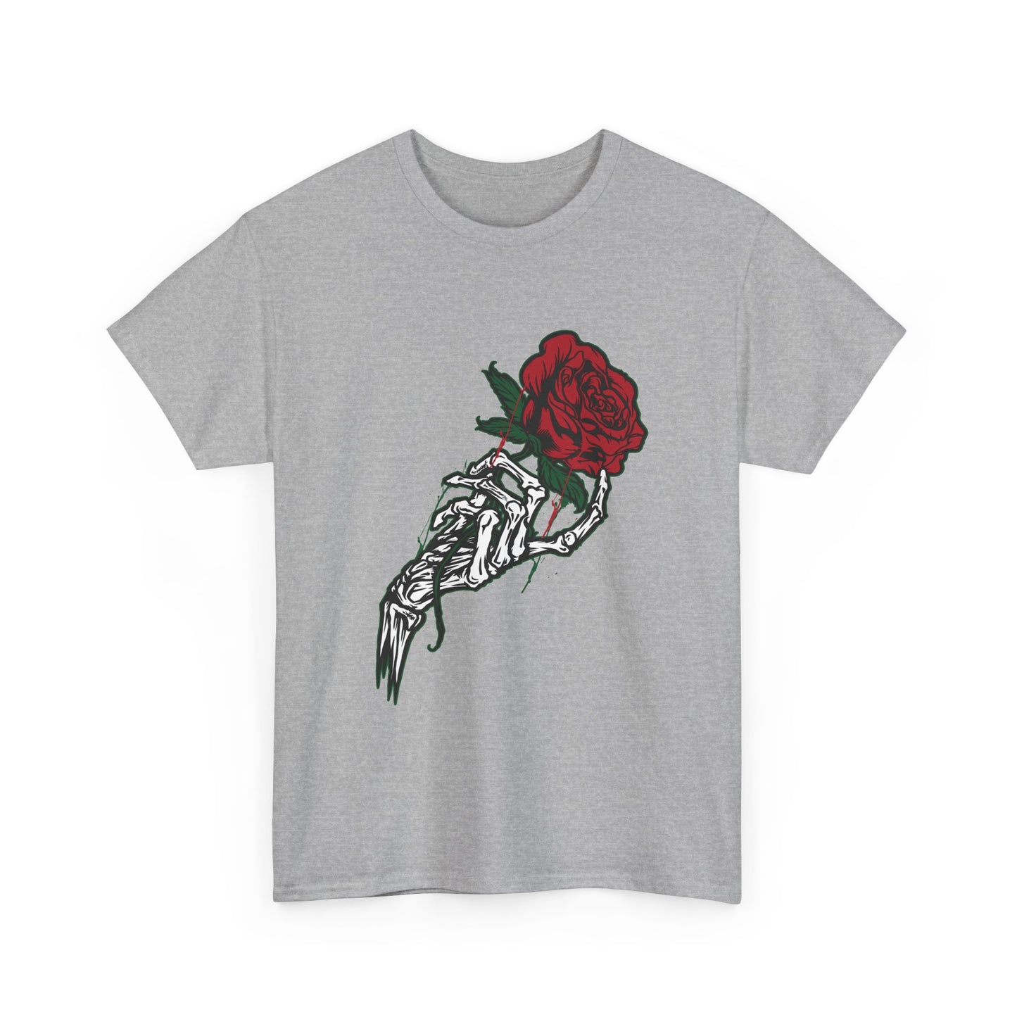 Rose & Skeleton Hand Tee-Alternative